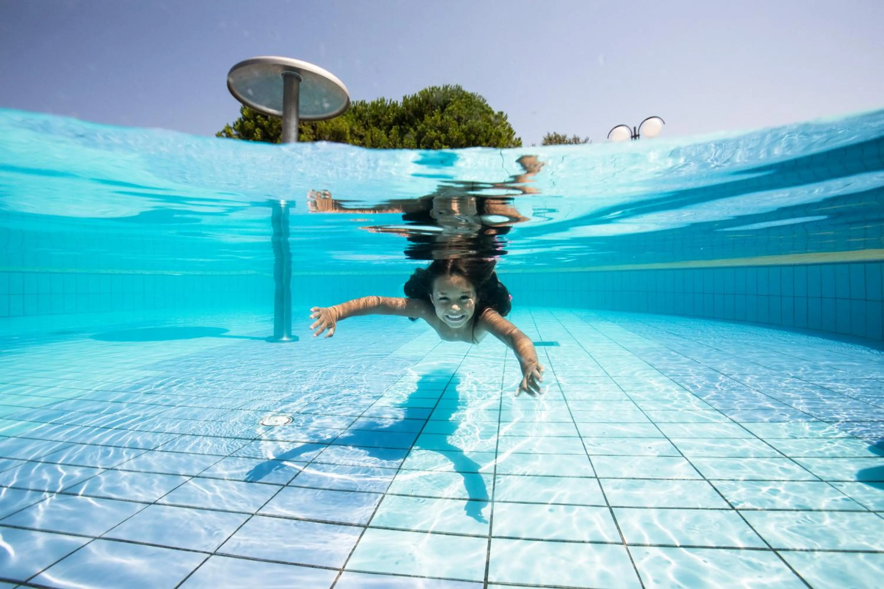 Swimming pool in Appartamenti Bussola