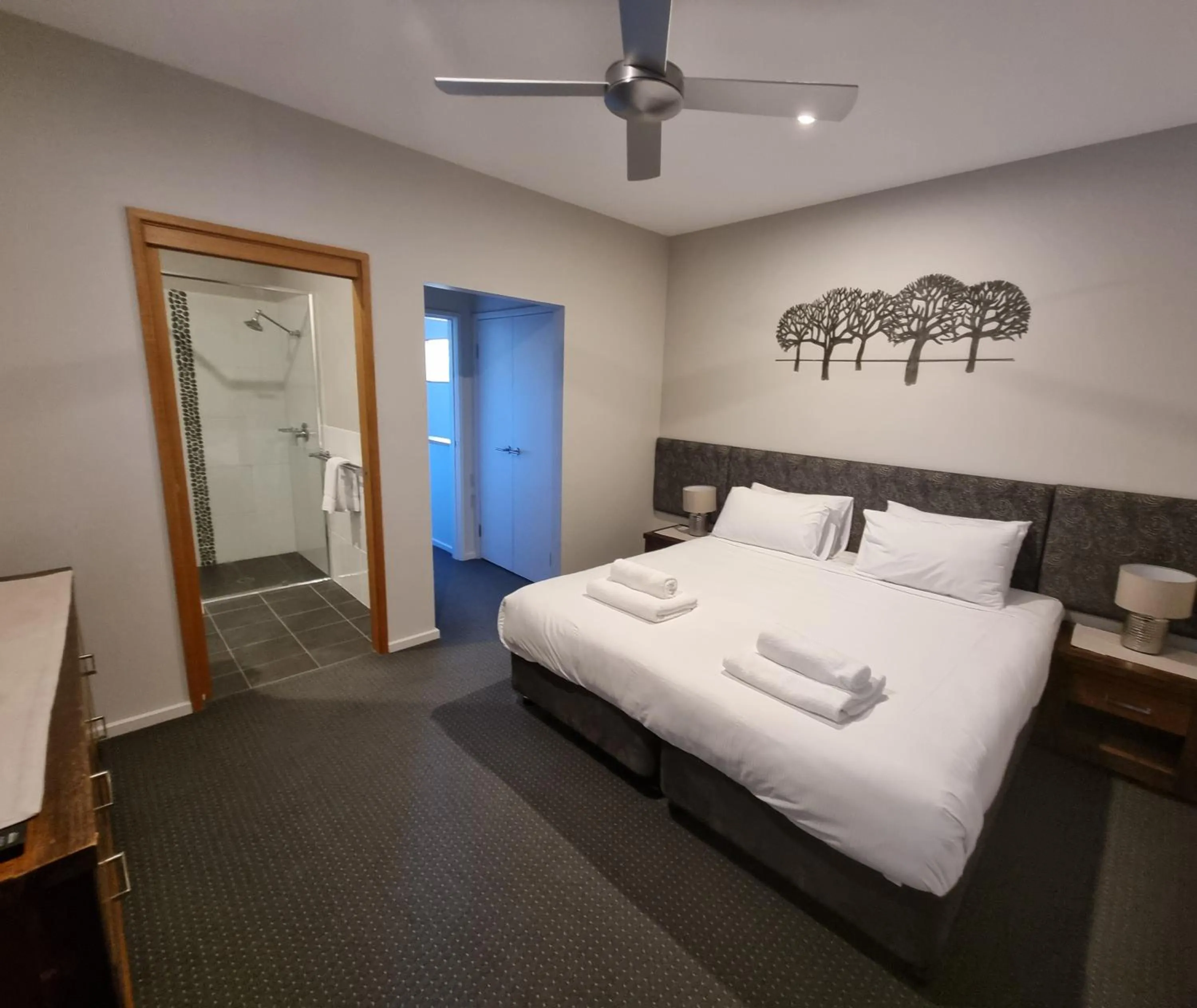 Bed in Oaks Lake Crackenback Resort