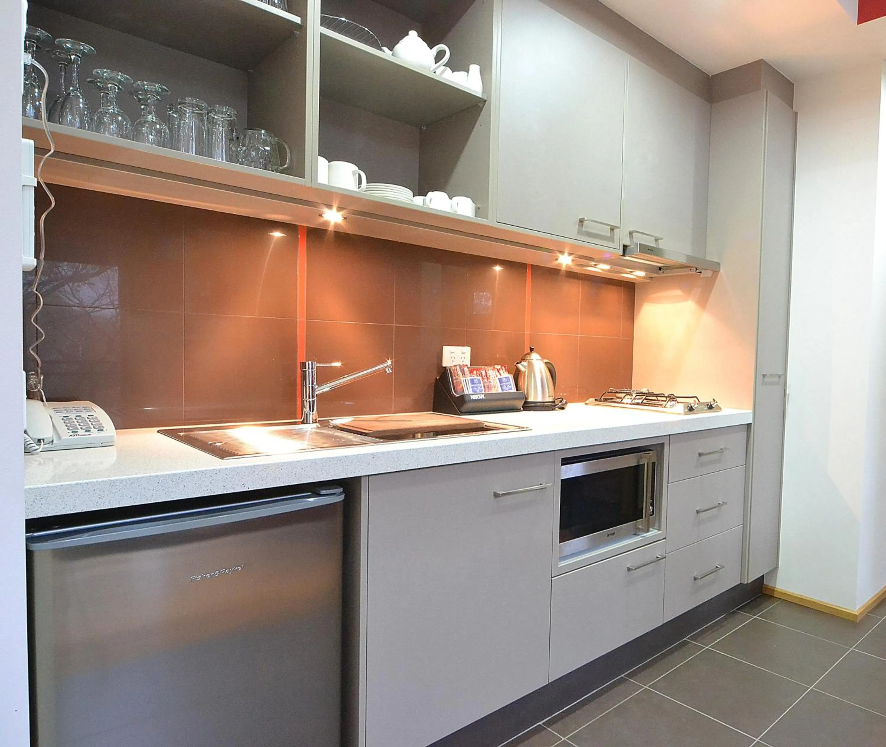 Kitchen or kitchenette in Oaks Lake Crackenback Resort
