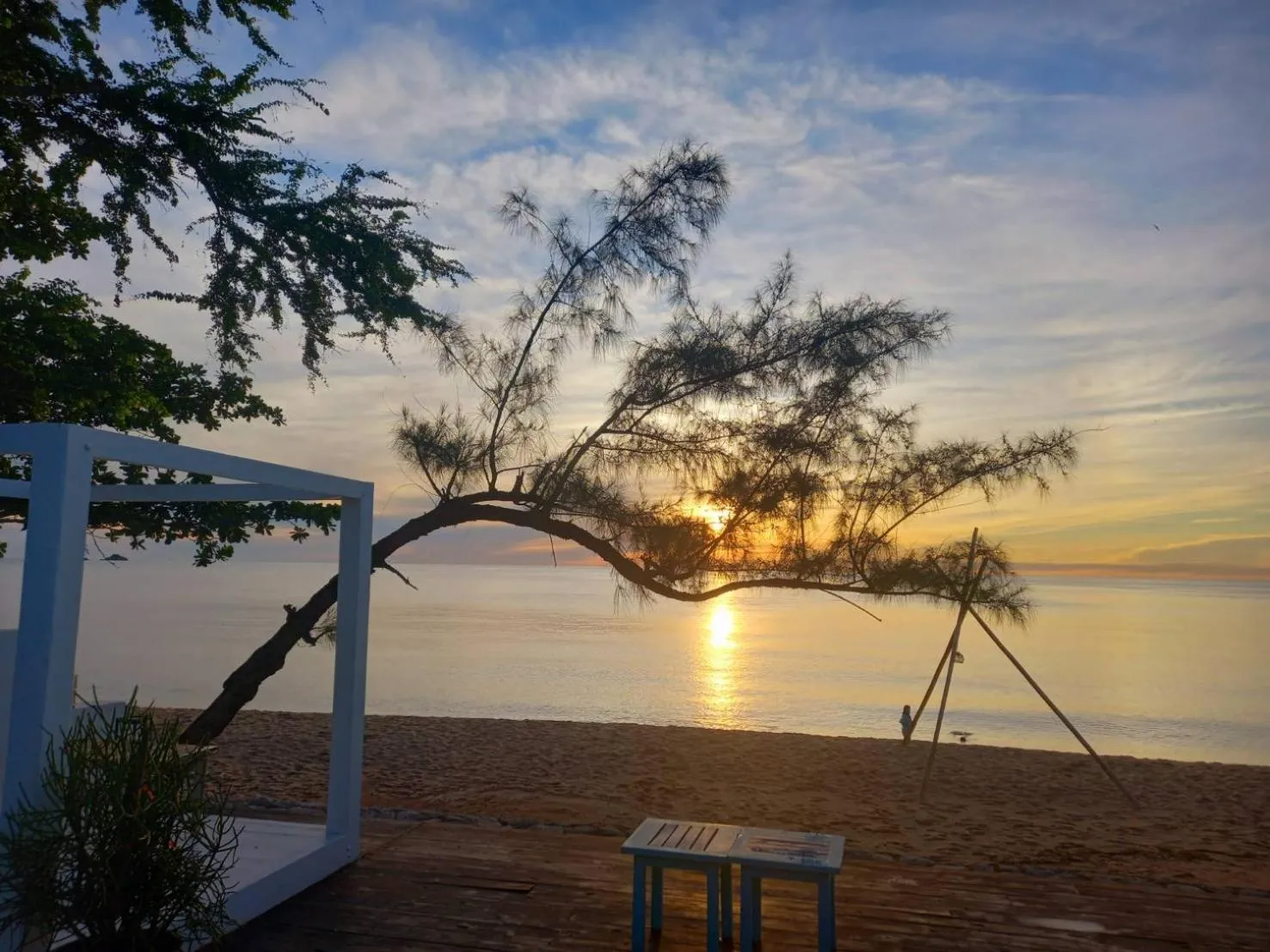 Natural landscape in Sanae Beach Hua Hin