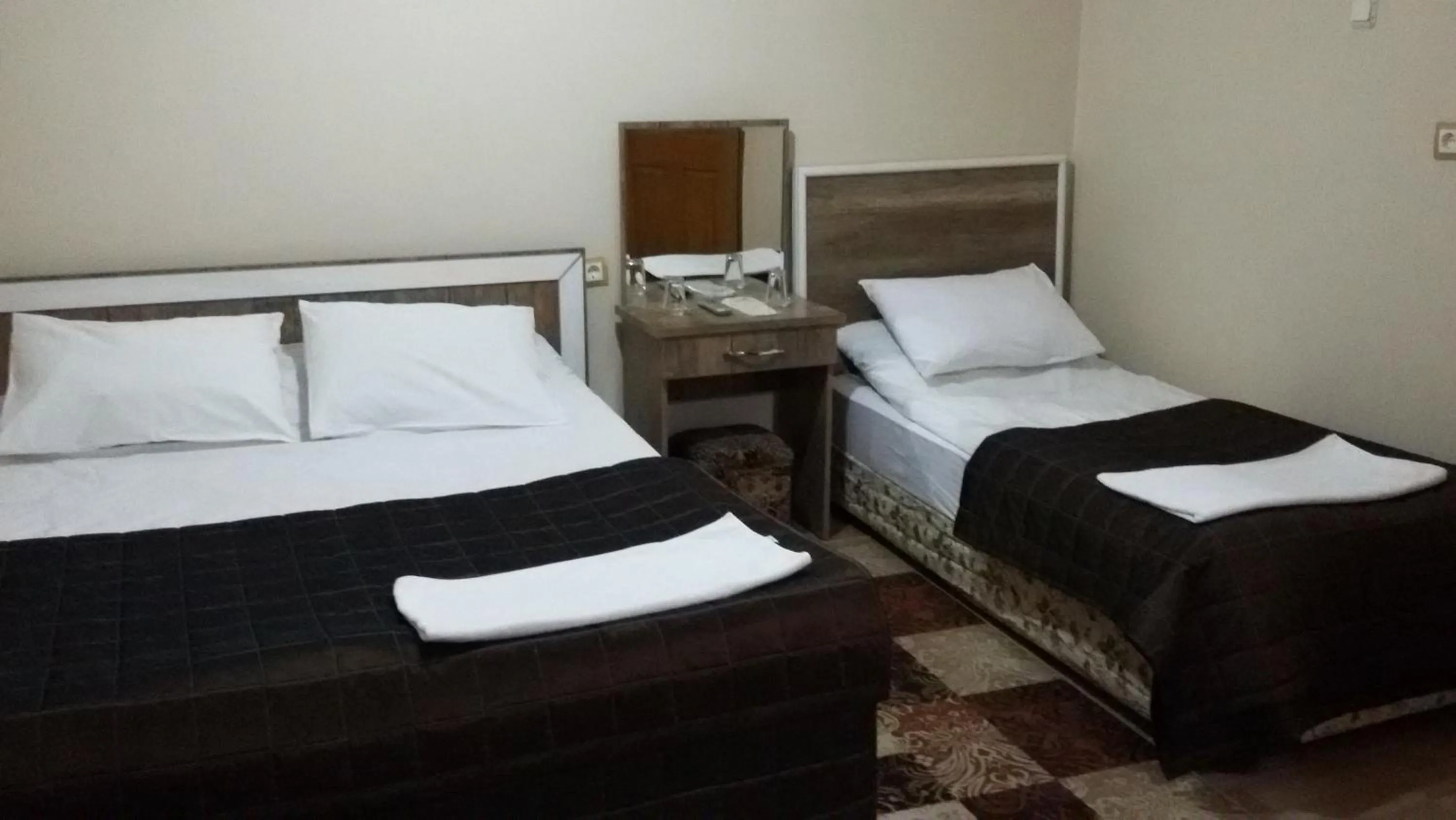 Bed in Hotel Kervansaray