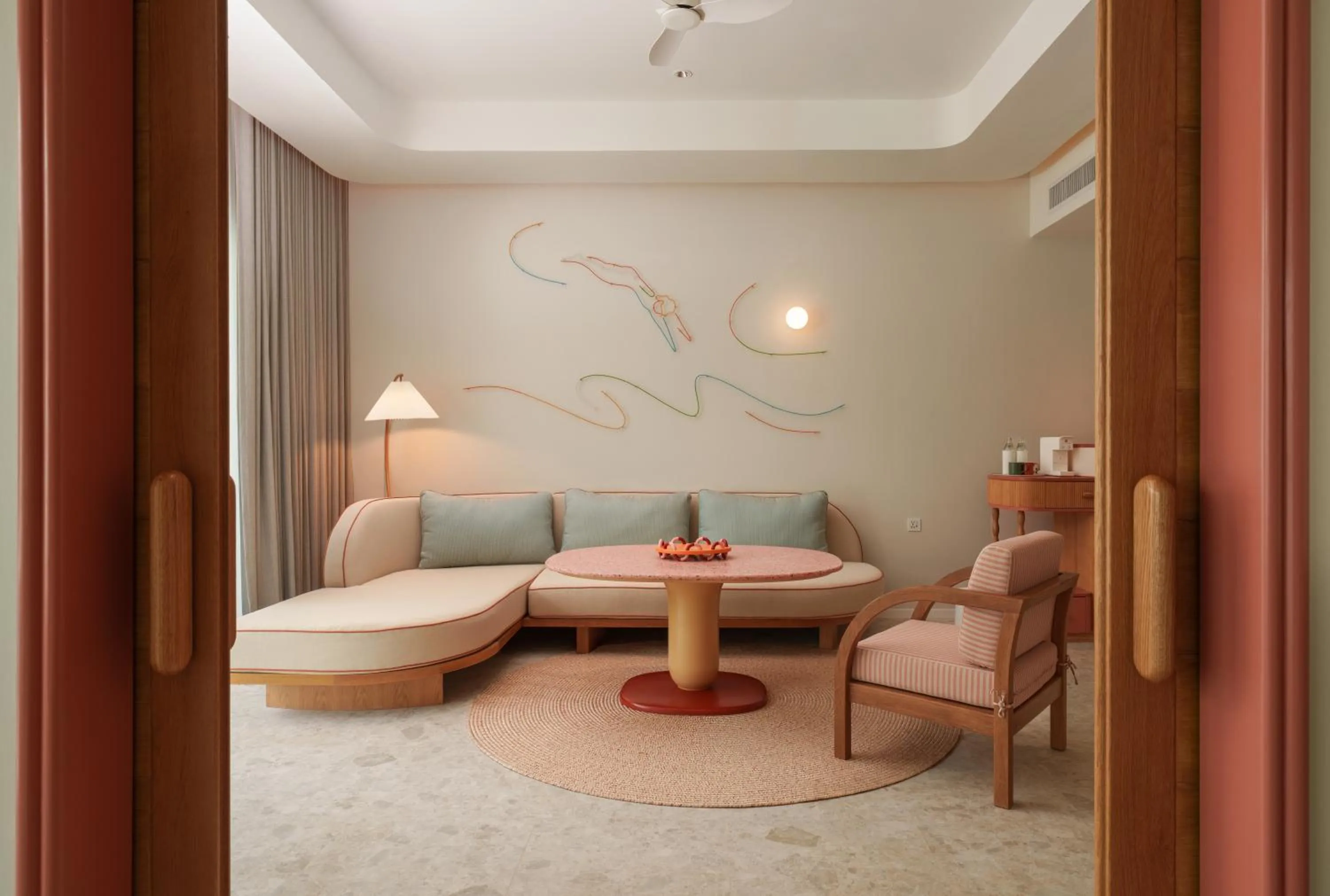 Living room in The Standard, Pattaya Na Jomtien