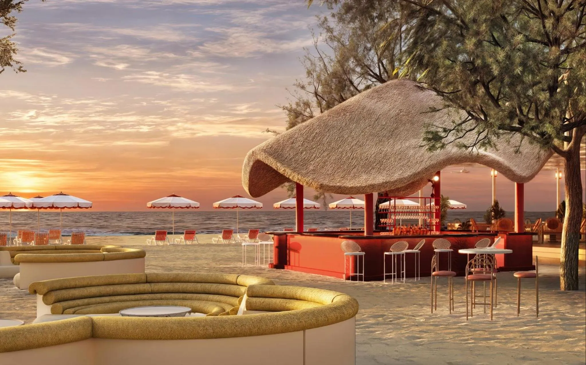 Beach in The Standard, Pattaya Na Jomtien