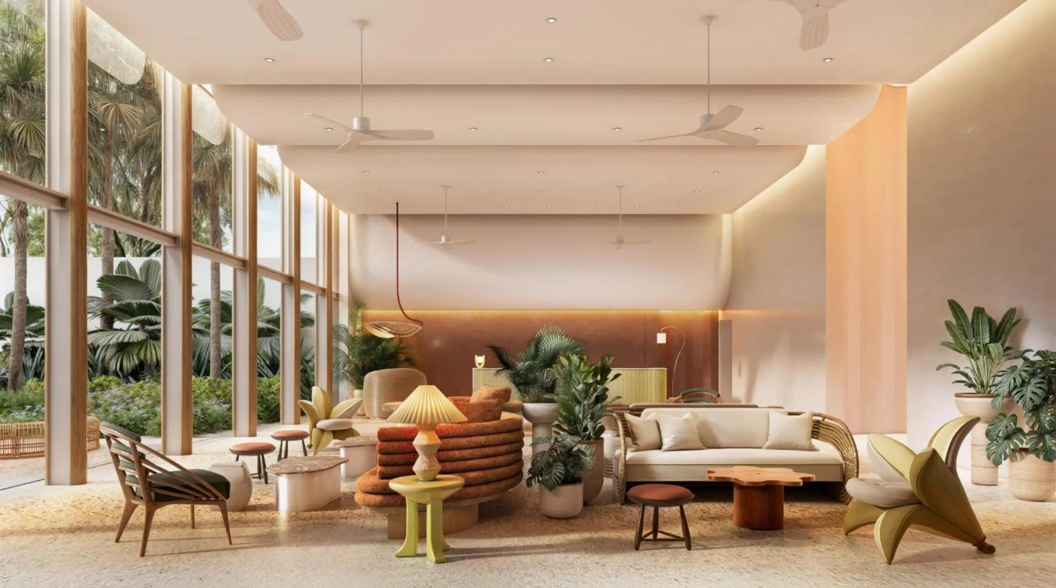 Lobby or reception in The Standard, Pattaya Na Jomtien