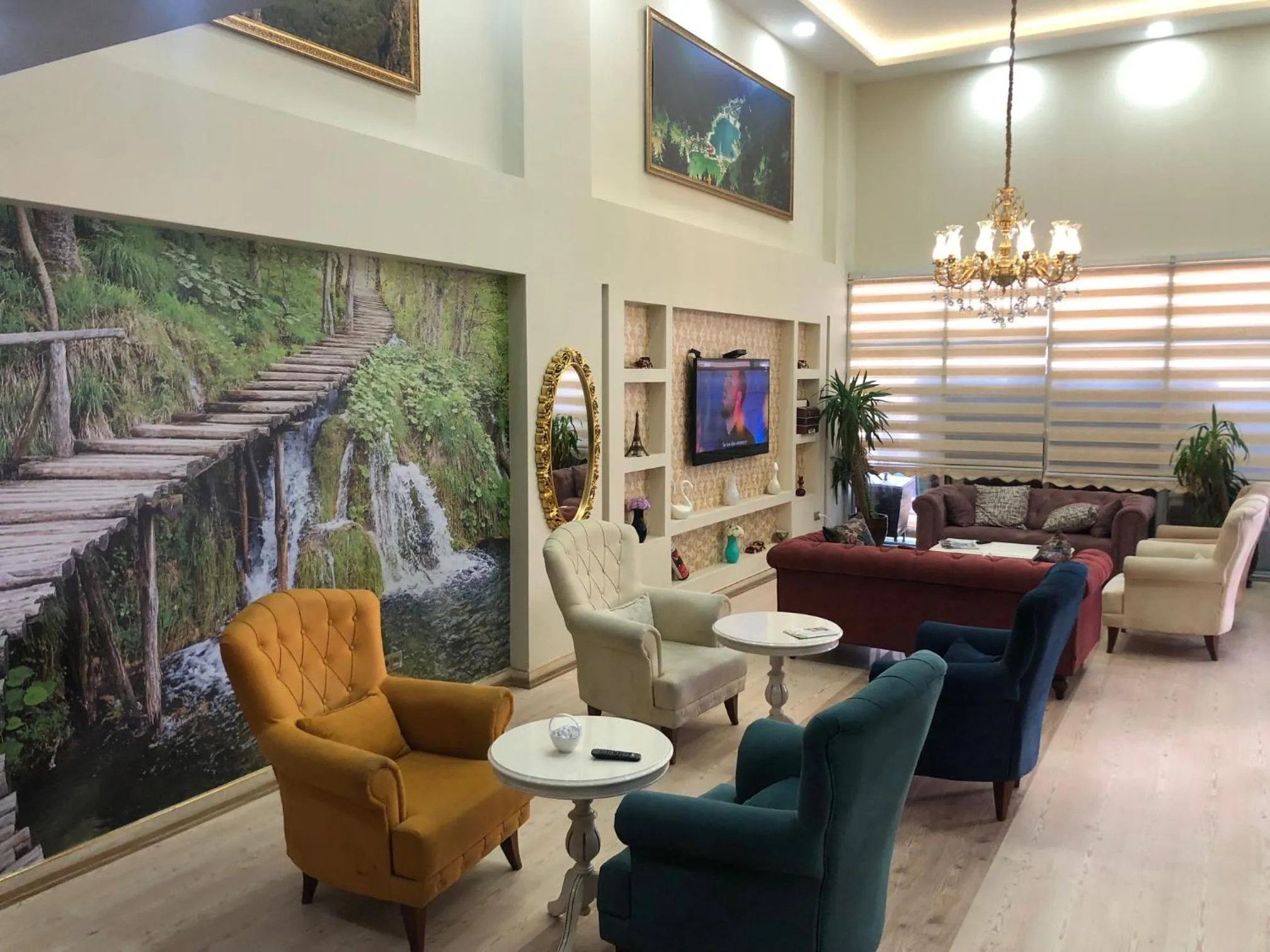 Lobby or reception in Sanli Hotel Hammam & SPA