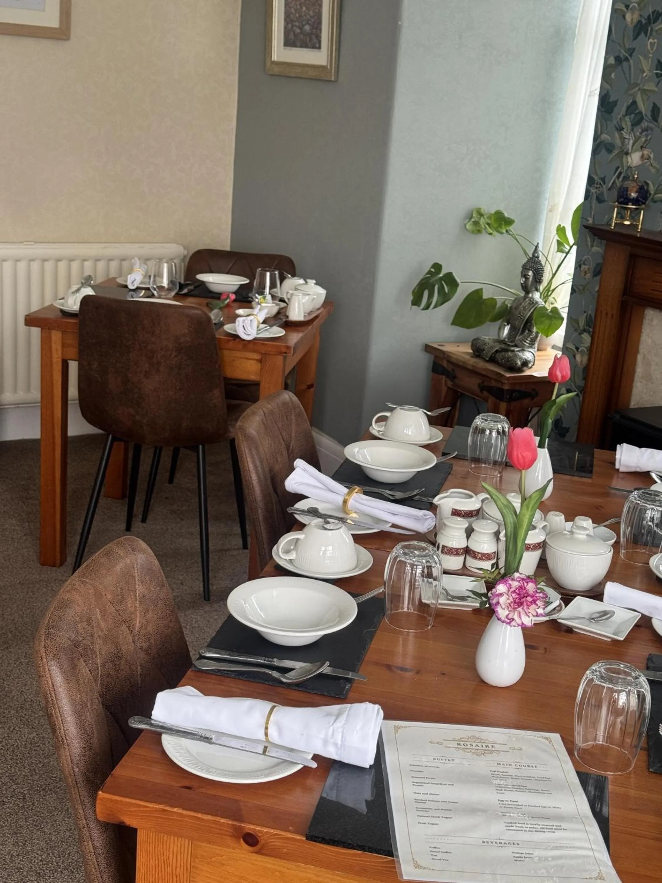 Dining area in Rosaire Guest House