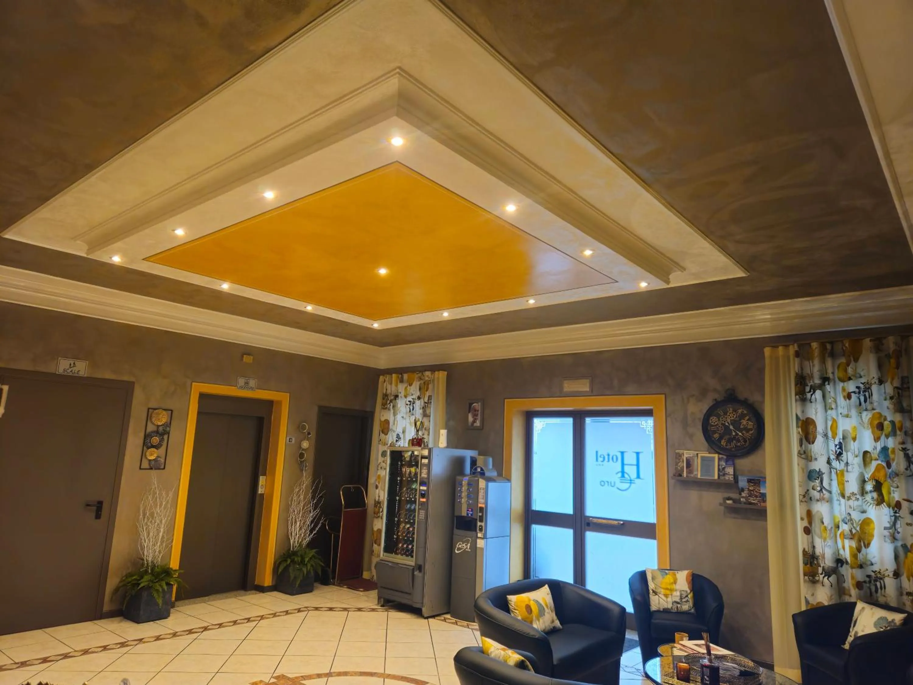 Lobby or reception in Hotel Euro