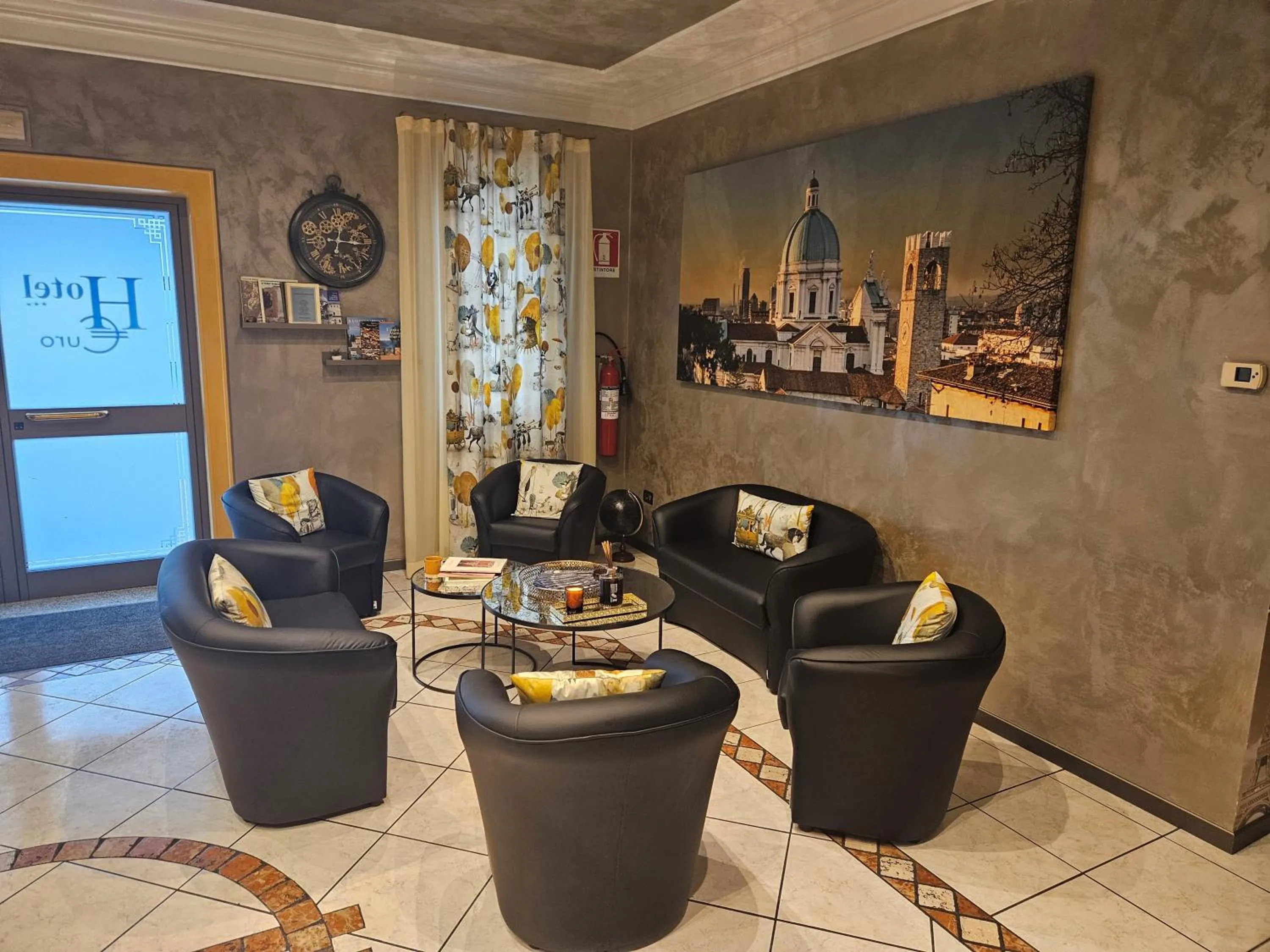 Lobby or reception in Hotel Euro