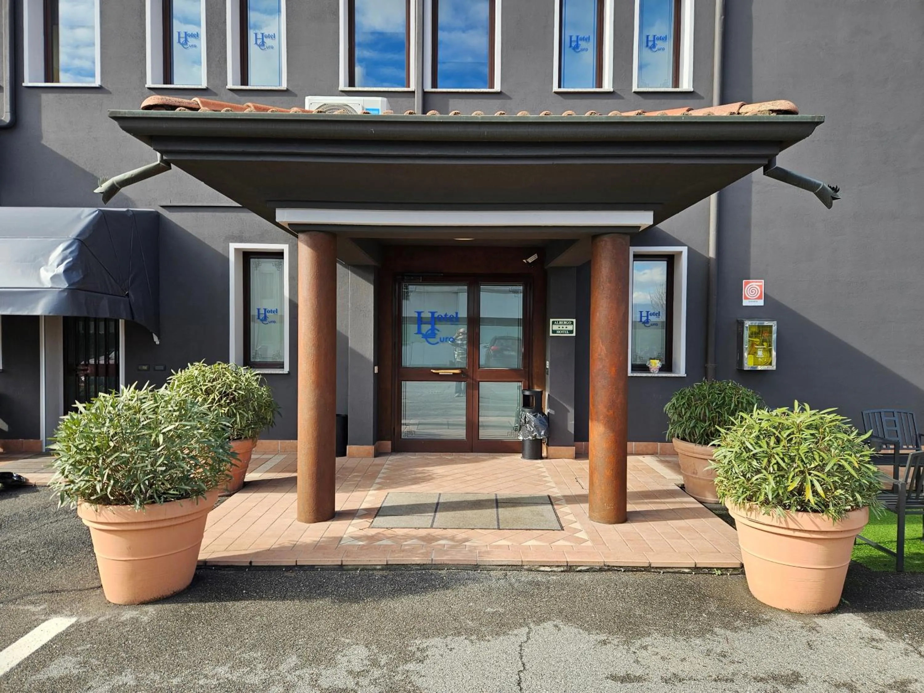 Facade/entrance in Hotel Euro