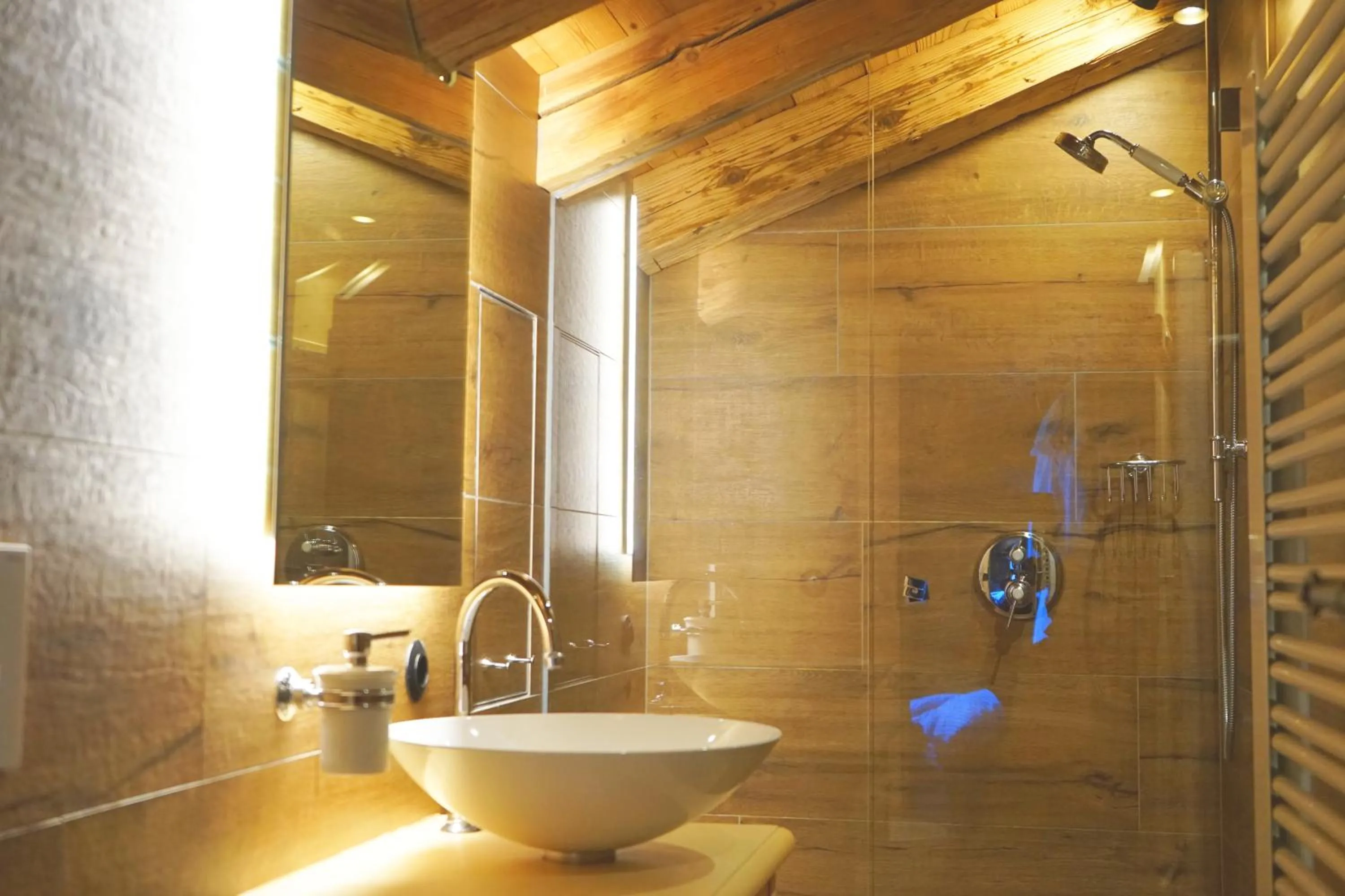 Bathroom in Naturhotel & Bayernhütte am Brauneck