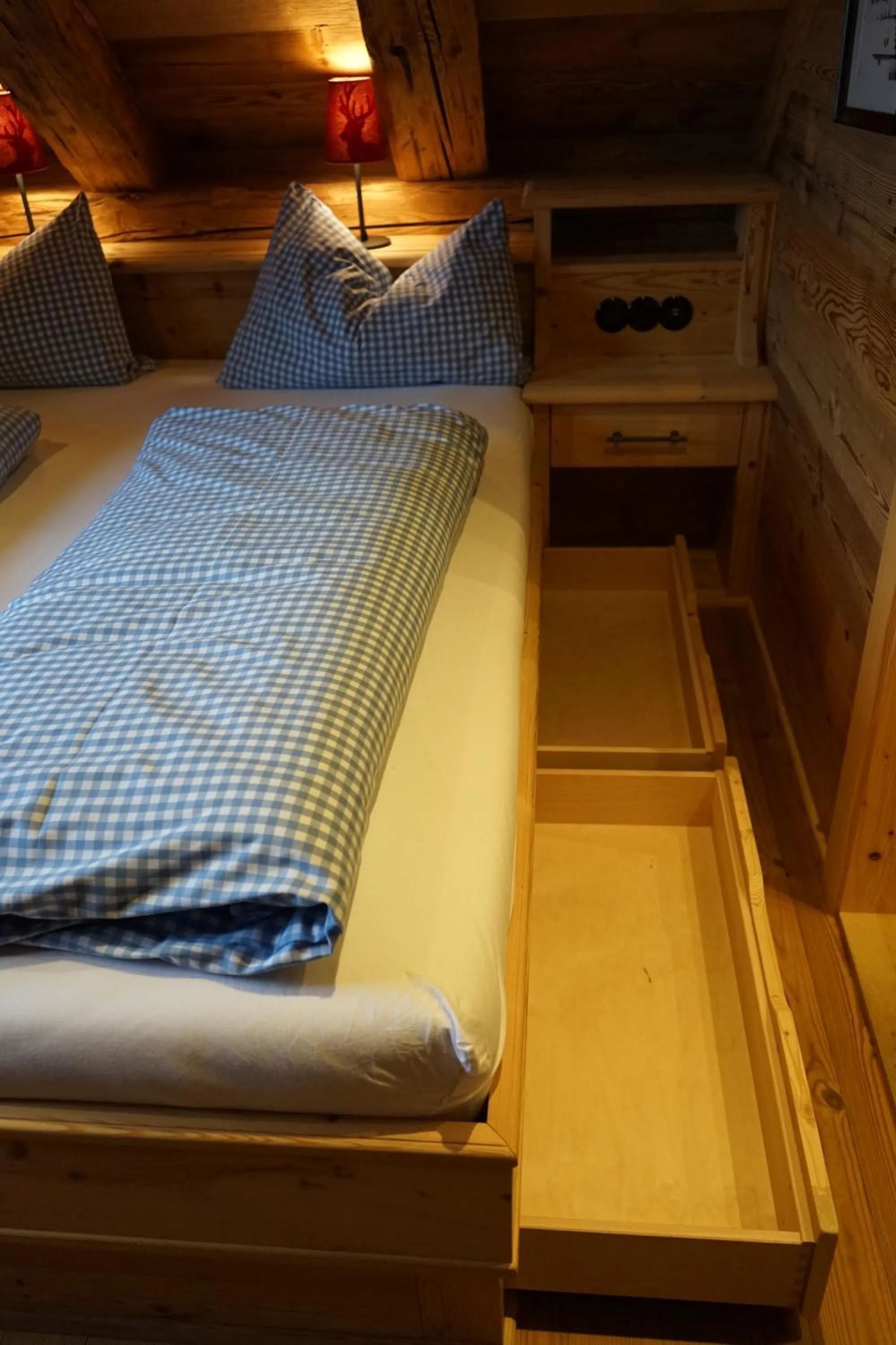 Bedroom, Bed in Naturhotel & Bayernhütte am Brauneck