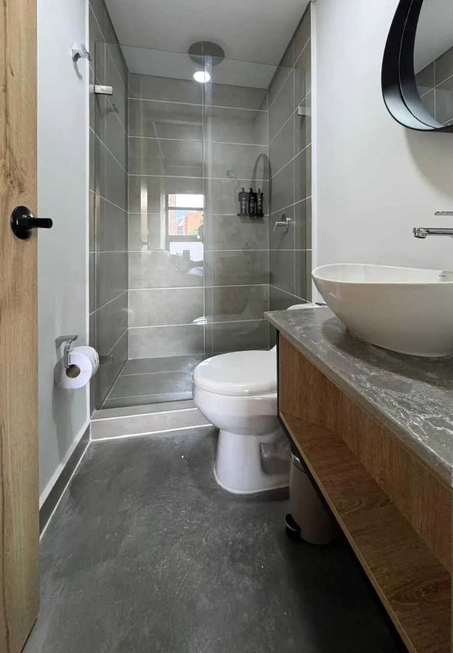 Shower in Akela Park Hotel