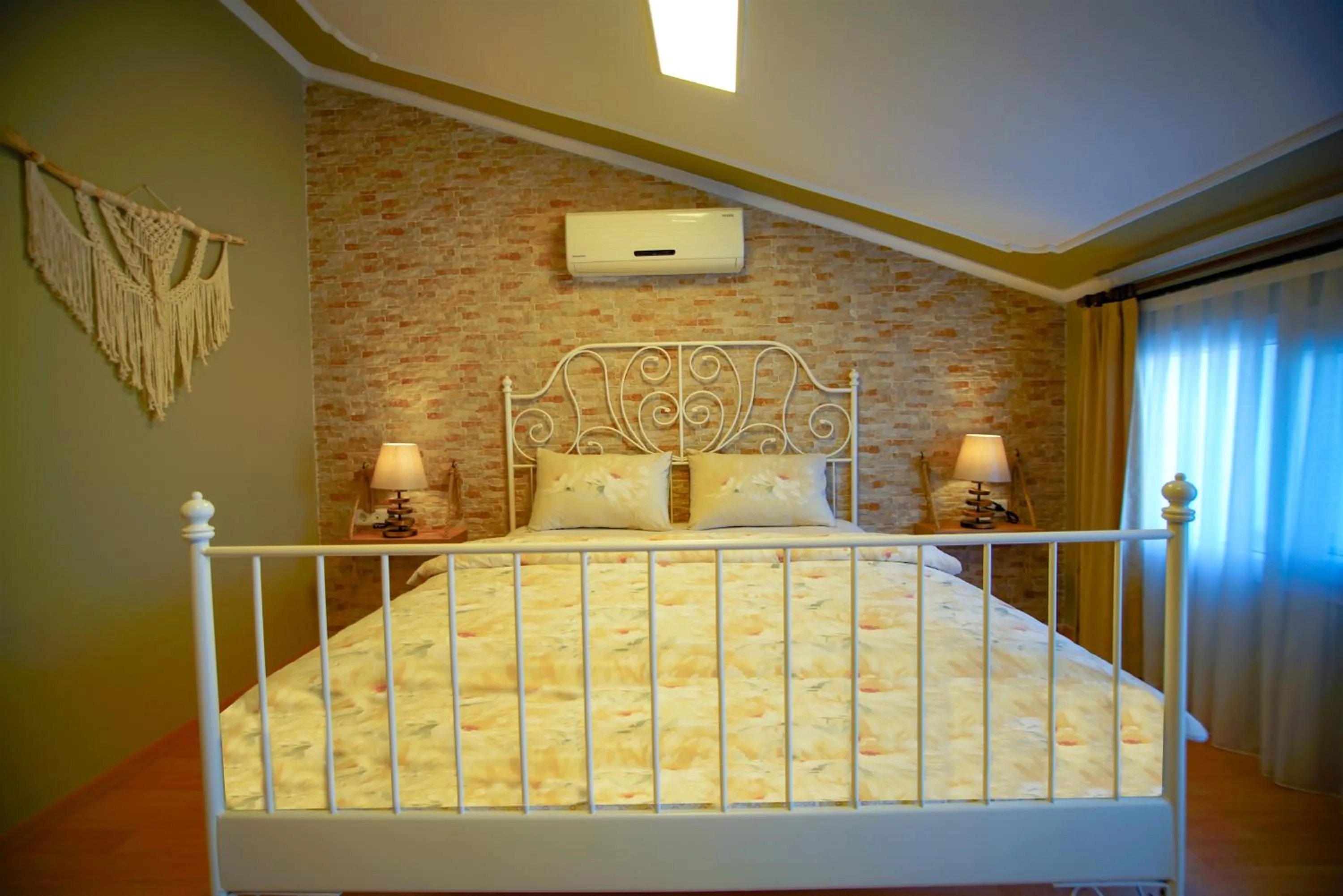 Bed in Urla Zeytin Hotel
