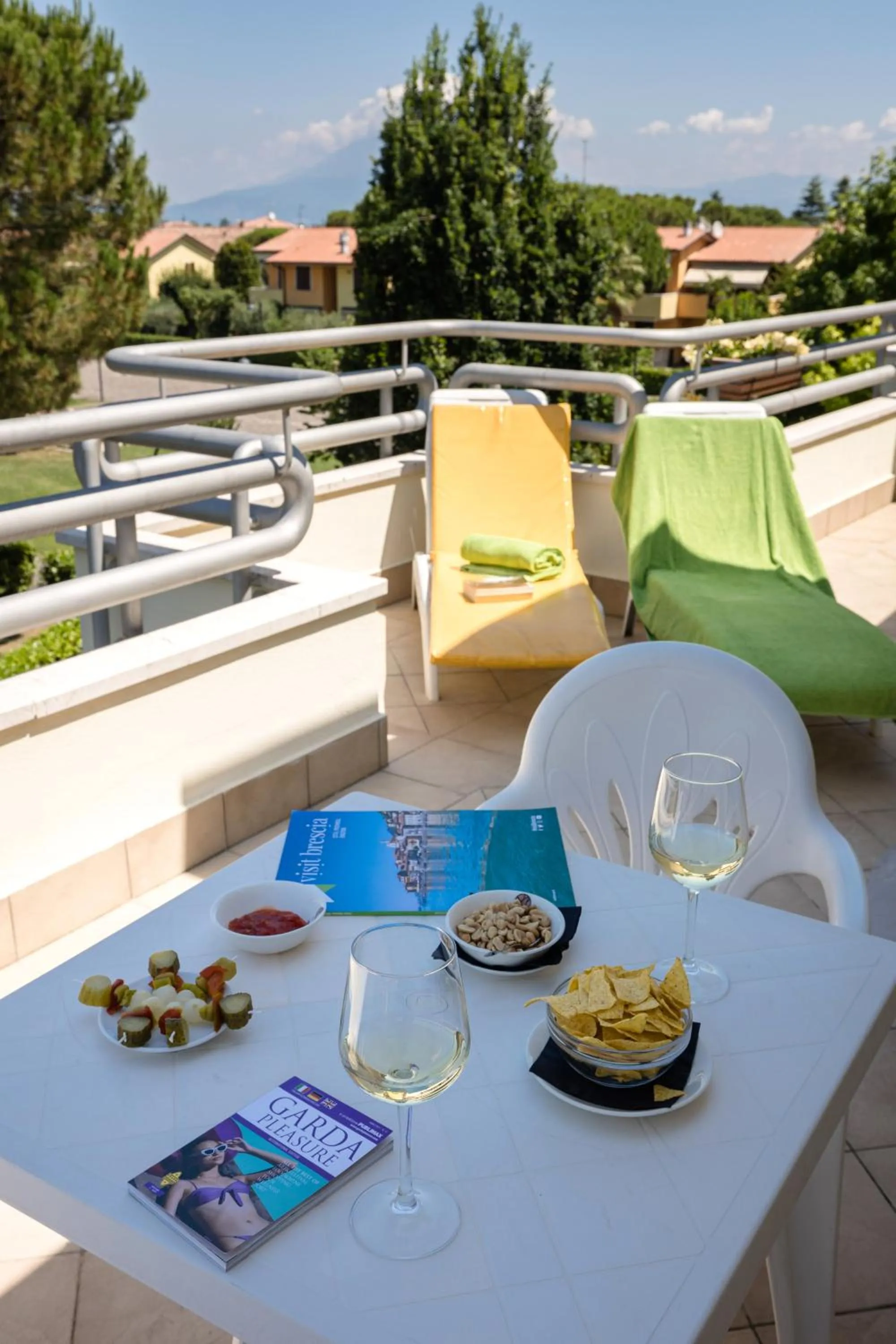 Balcony/Terrace in Hotel Du Parc