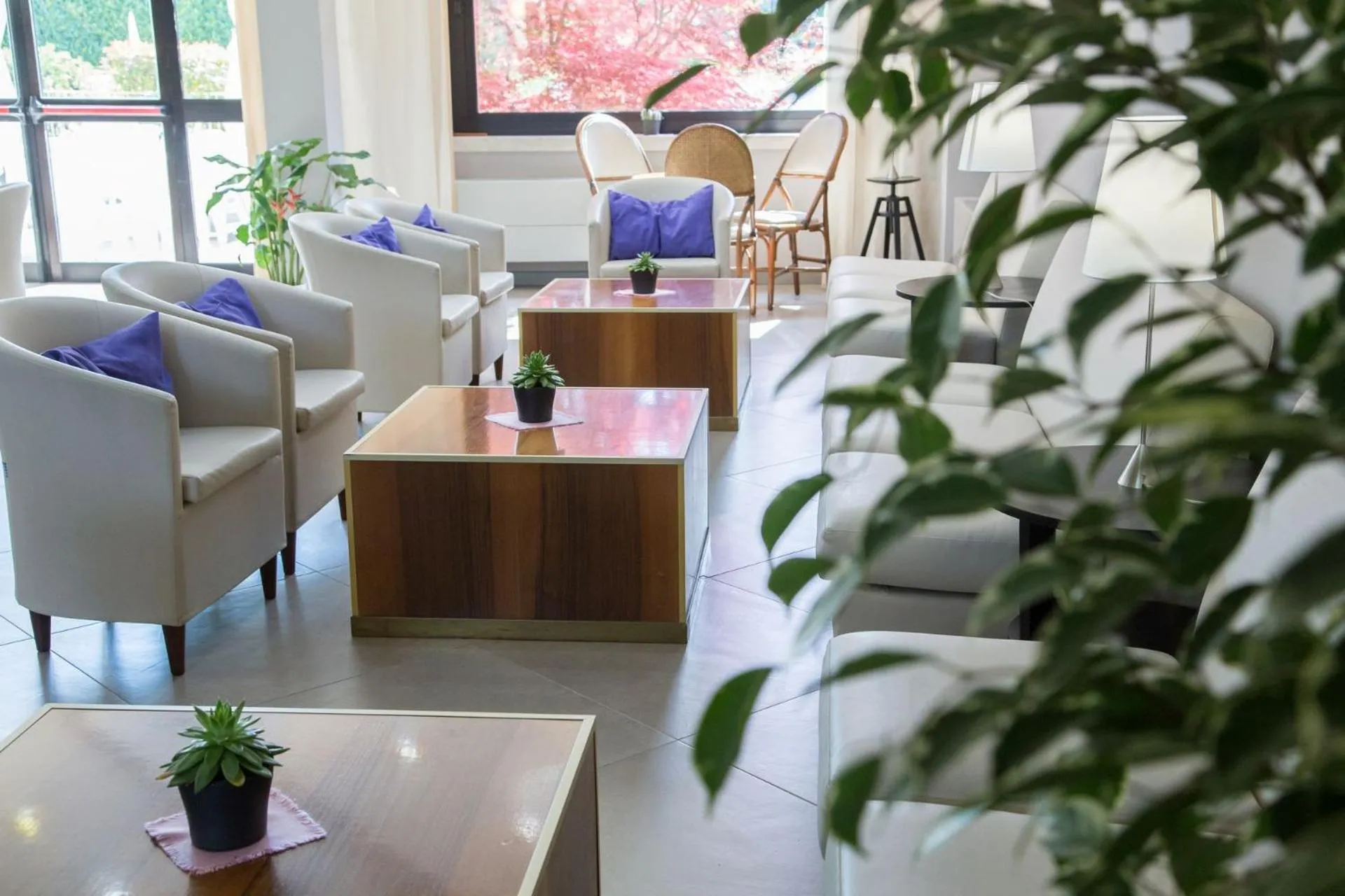 Seating area in Hotel Du Parc
