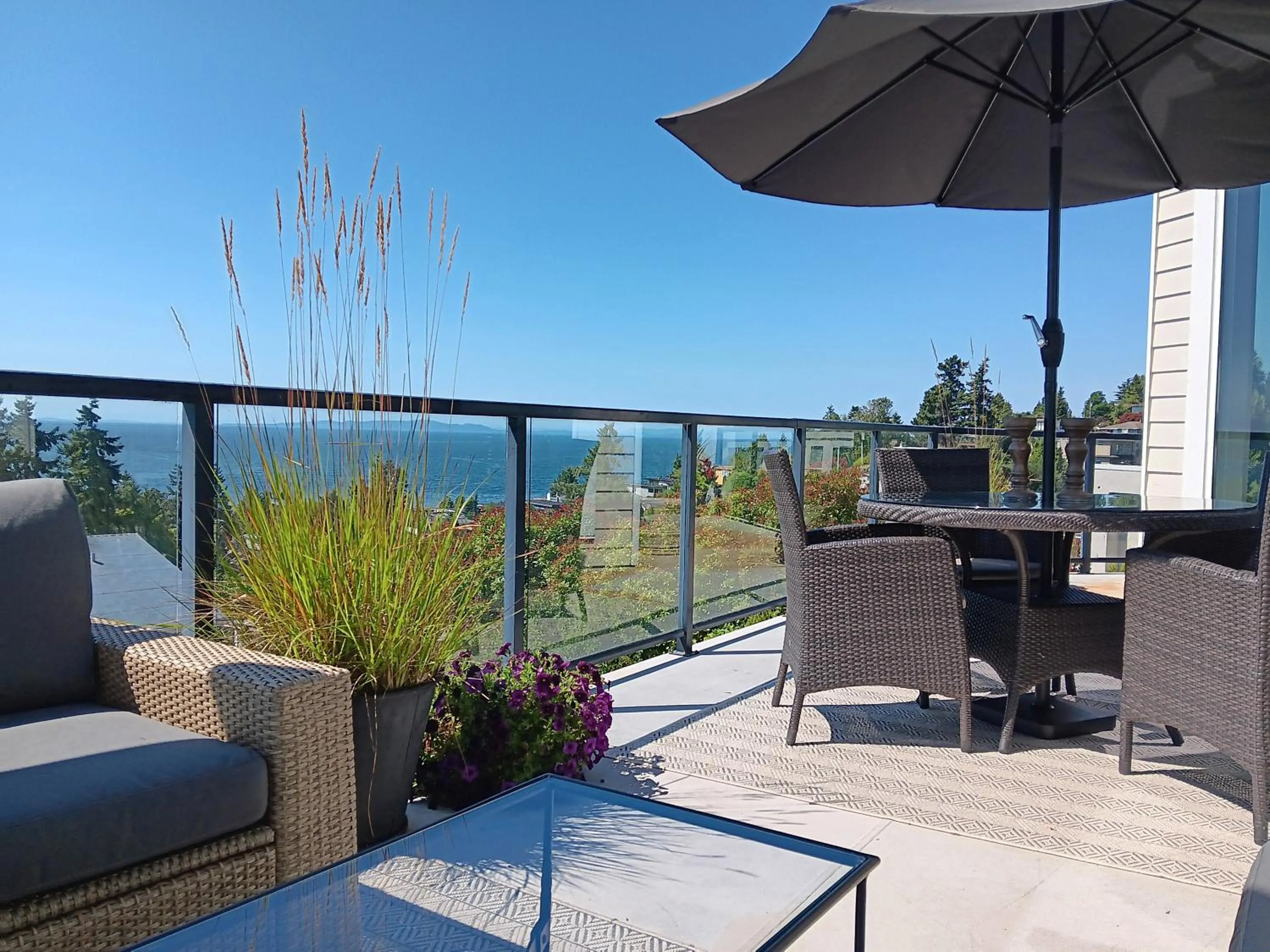 Balcony/Terrace in Sand and Salt Bed & Breakfast
