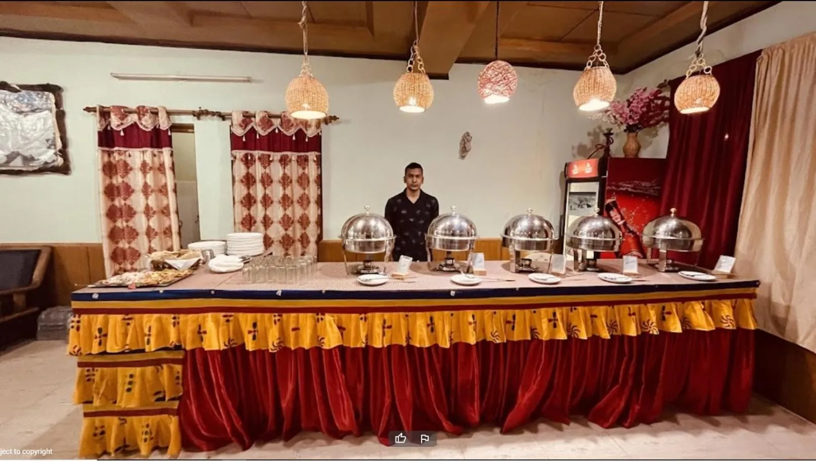 Dining area in TIH Hotel Jorchung