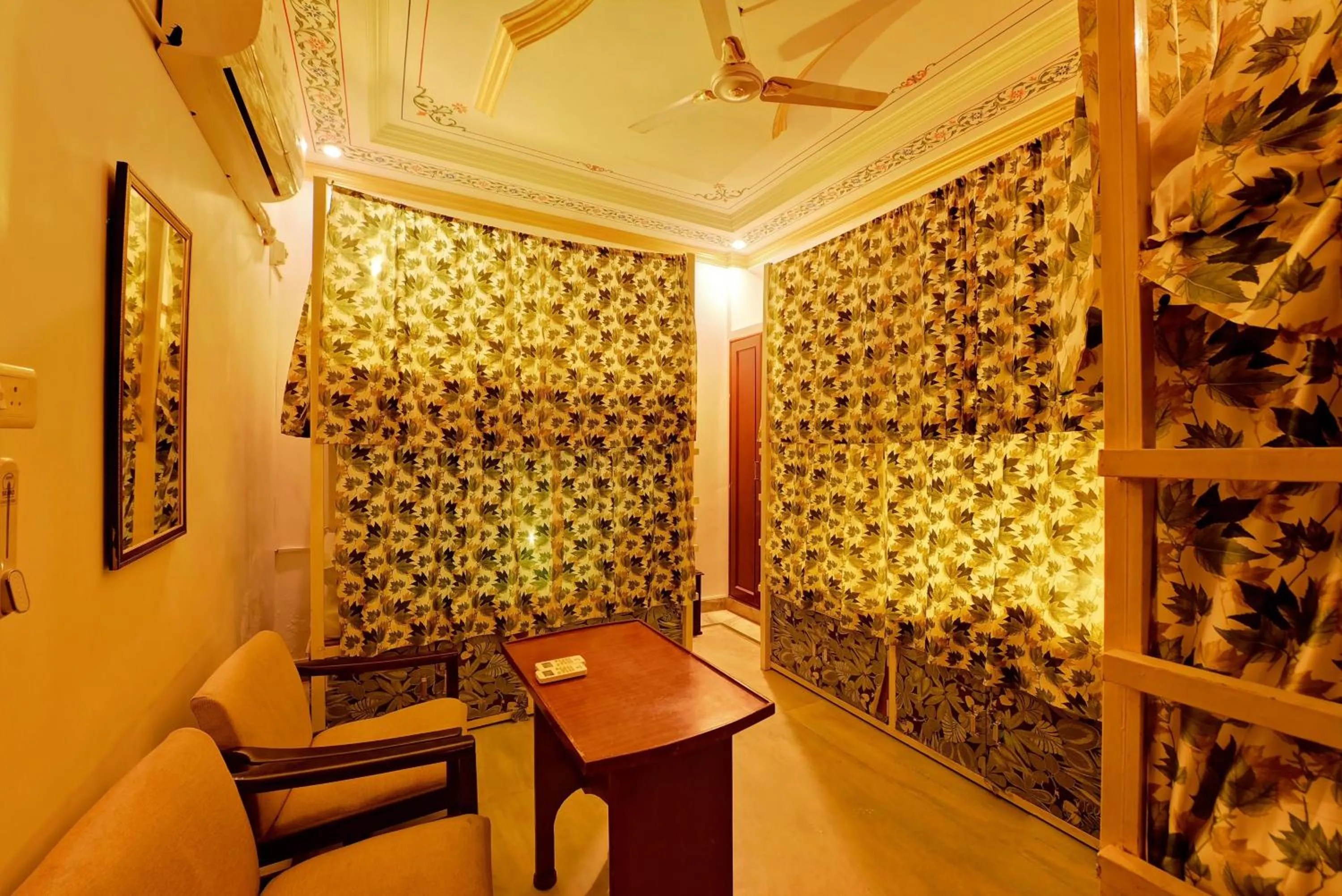 Bed in Elysium Retreat- The Heritage Haveli