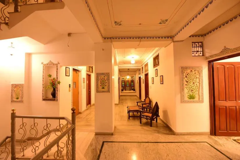 Lobby or reception in Elysium Retreat- The Heritage Haveli