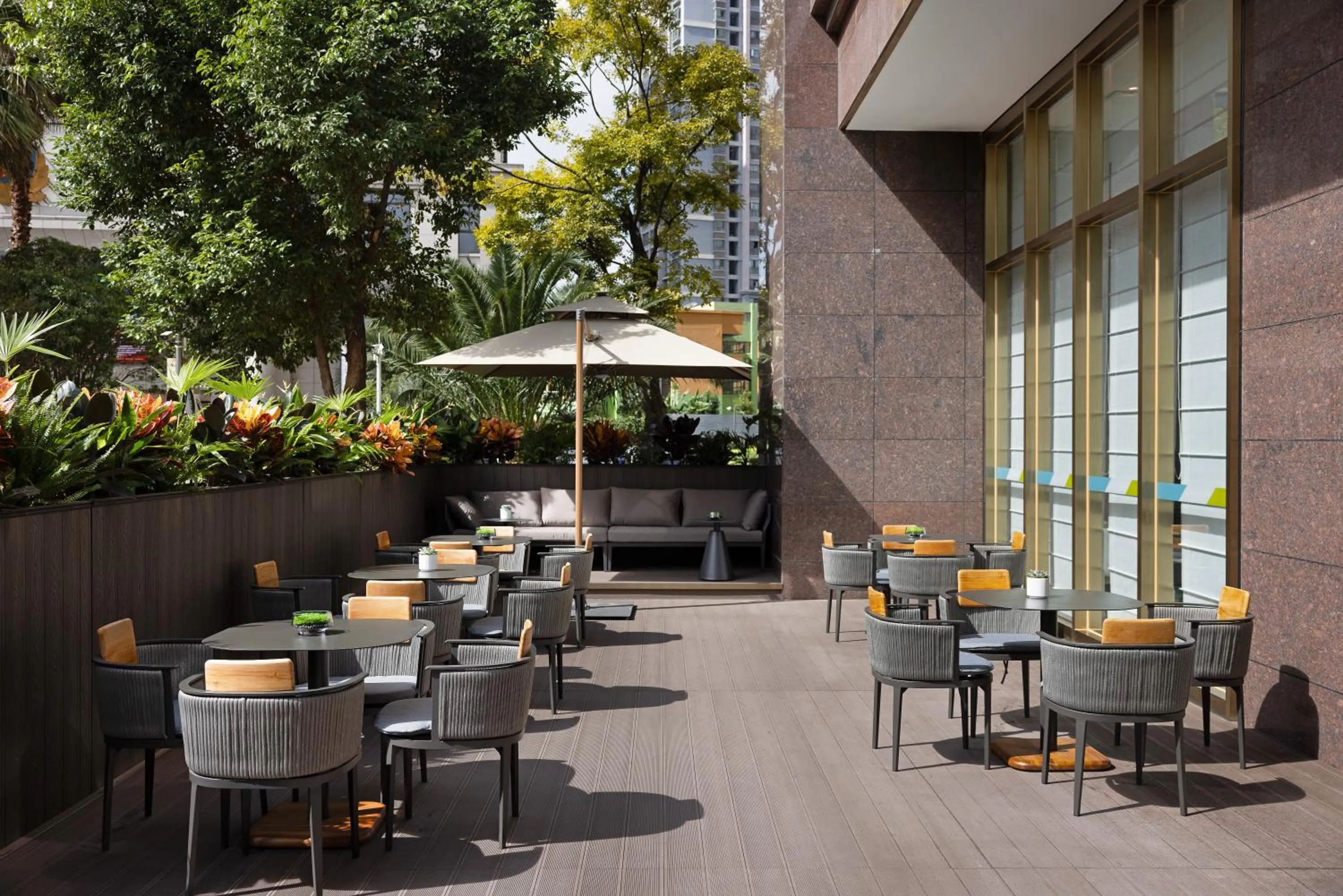 Balcony/Terrace in Home2 Suite by Hilton Kunming Xishan