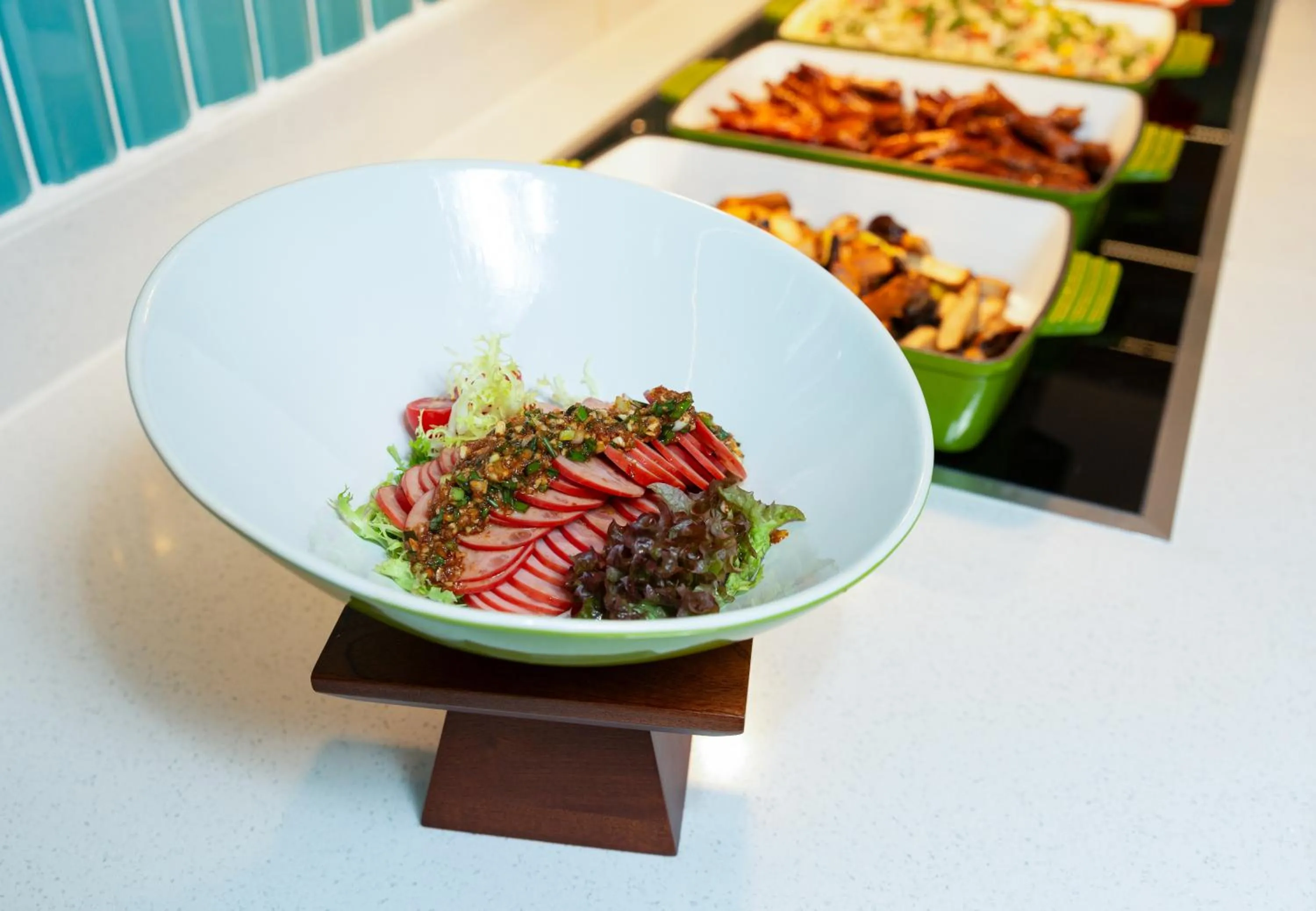 Buffet breakfast in Home2 Suite by Hilton Foshan Lishui