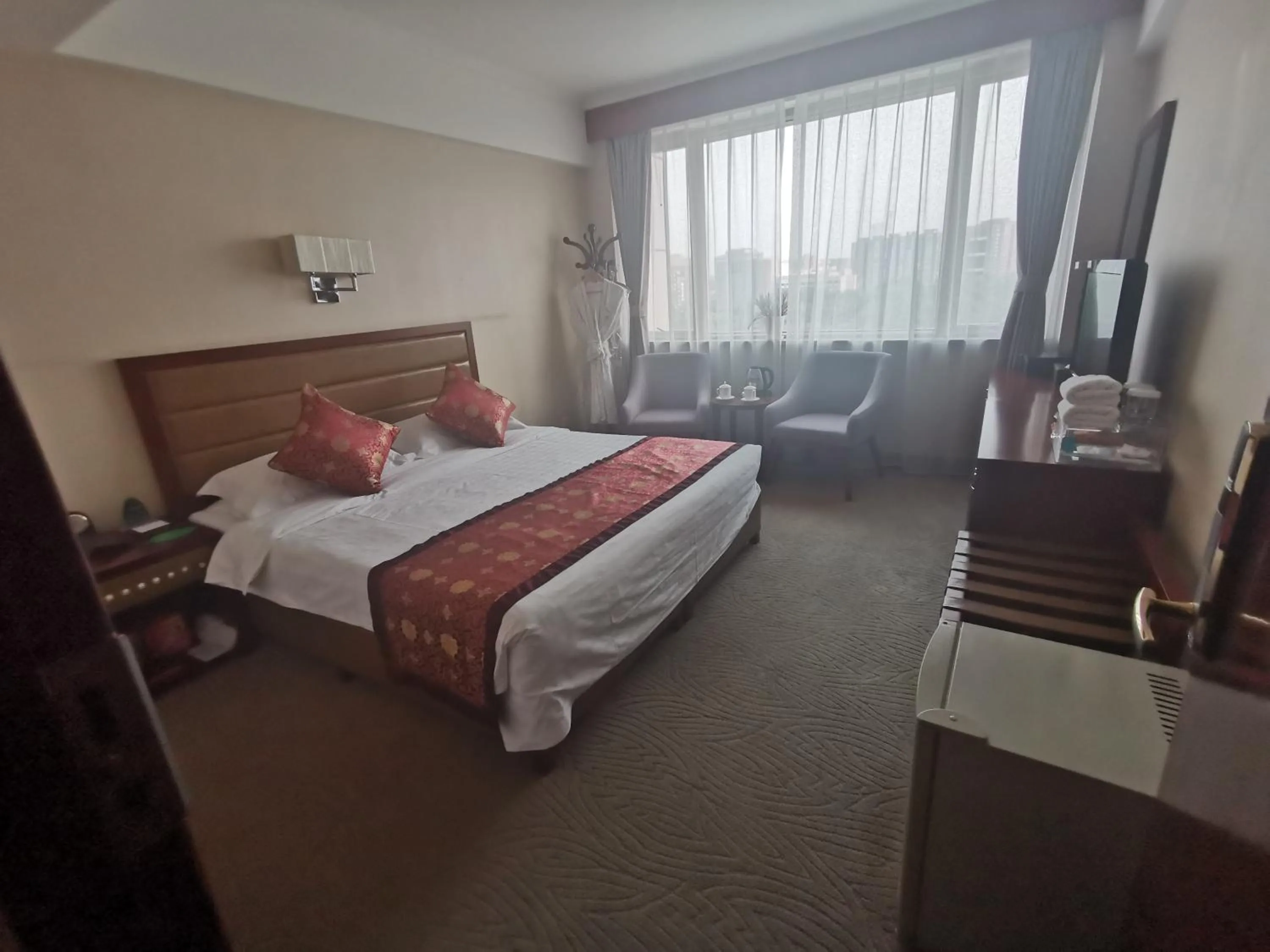 Bedroom, Bed in Beijing Shengli Hotel