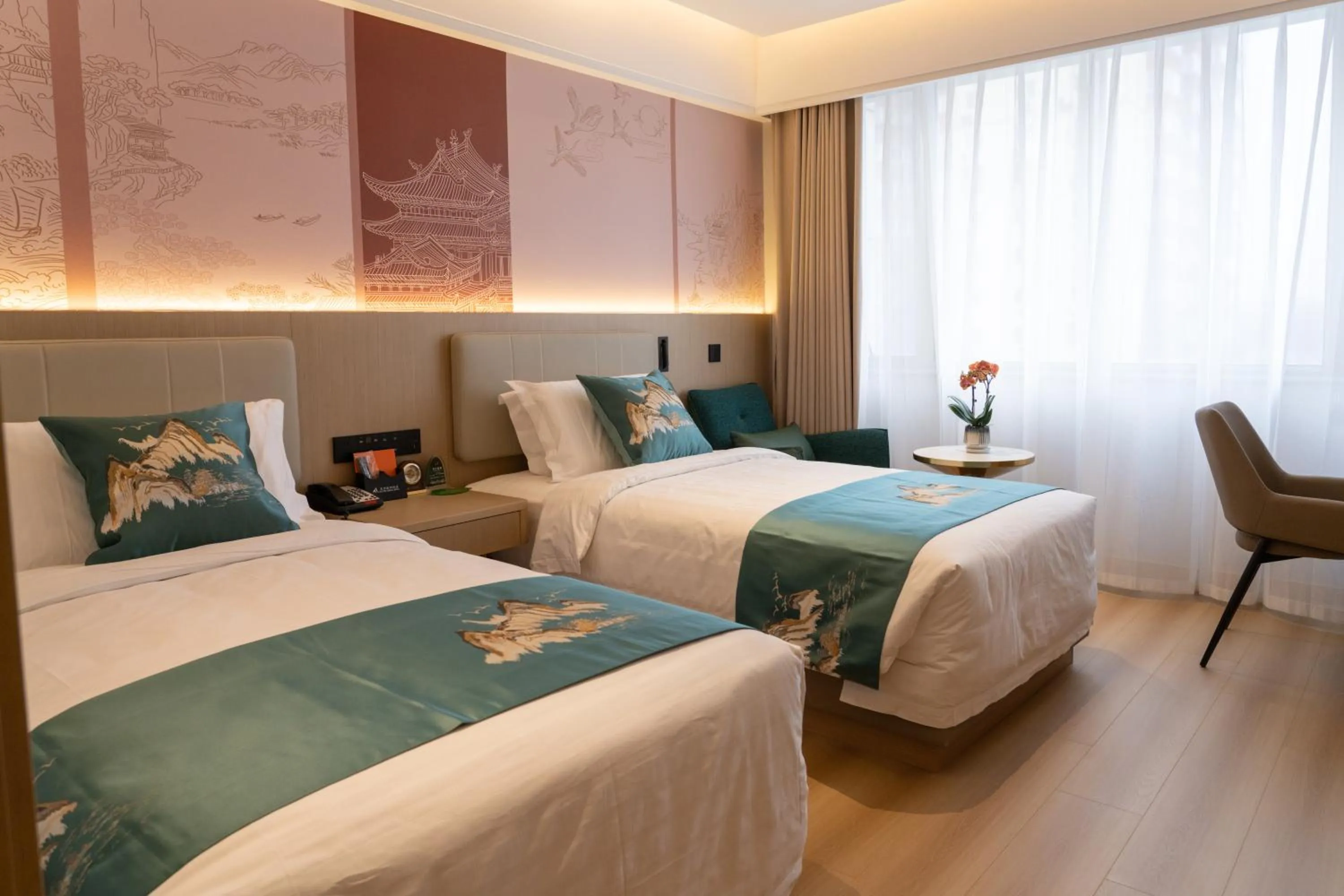 Bedroom, Bed in Beijing Shengli Hotel