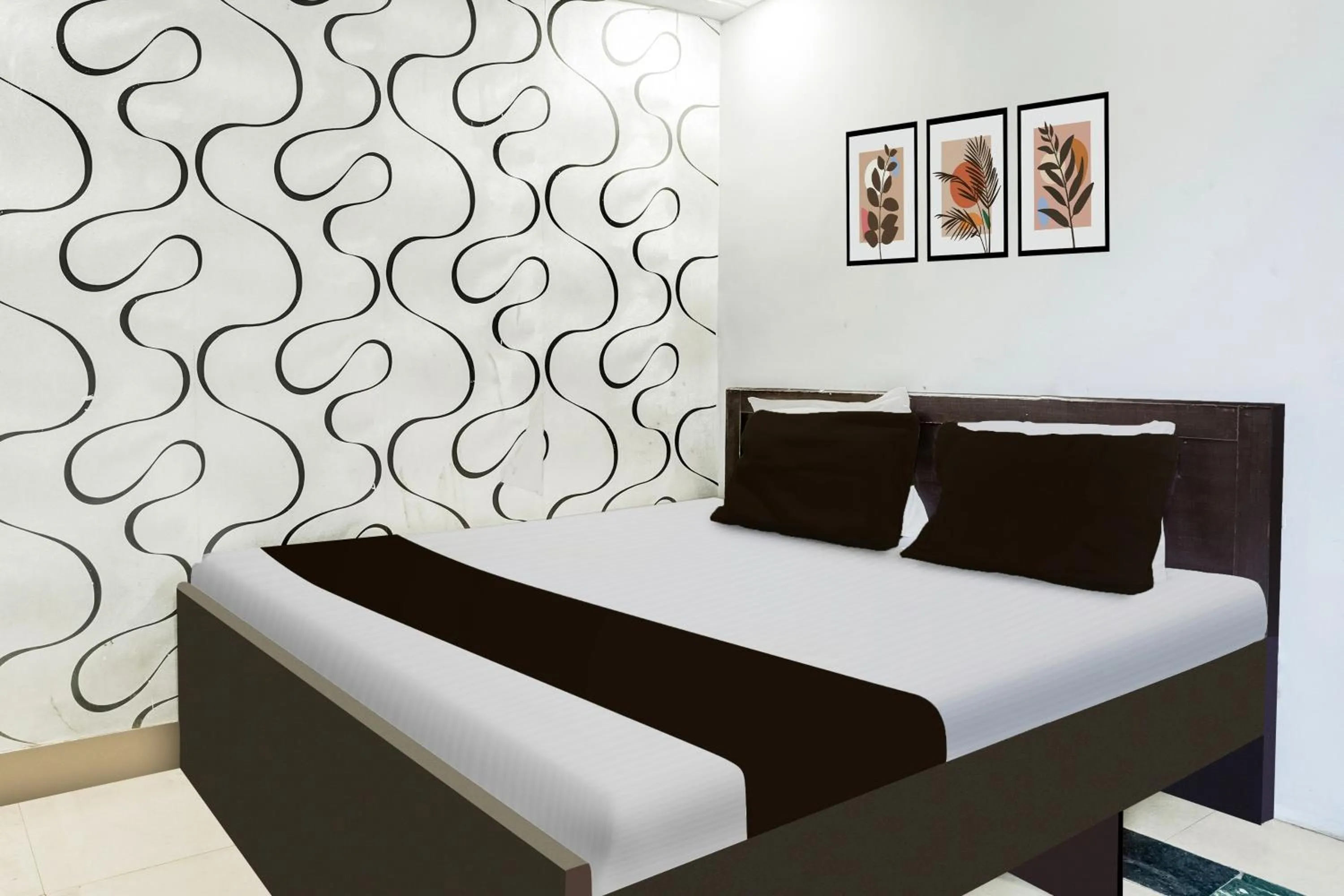 Bedroom, Bed in Super Hotel O Russel Chowk Formerly VN Residency Jabalpur