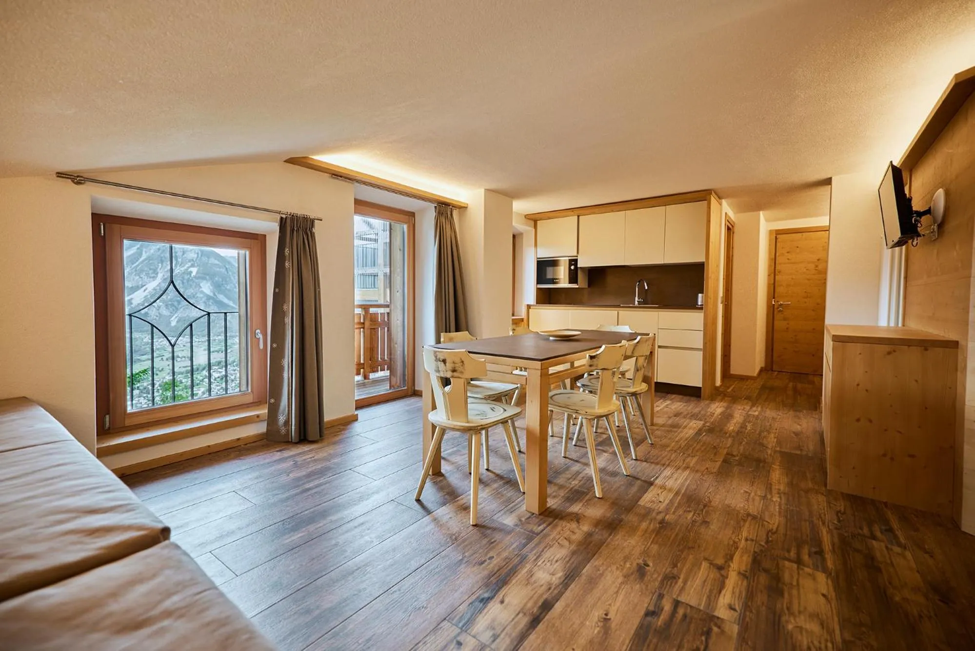 Living room in Hotel Vallechiara