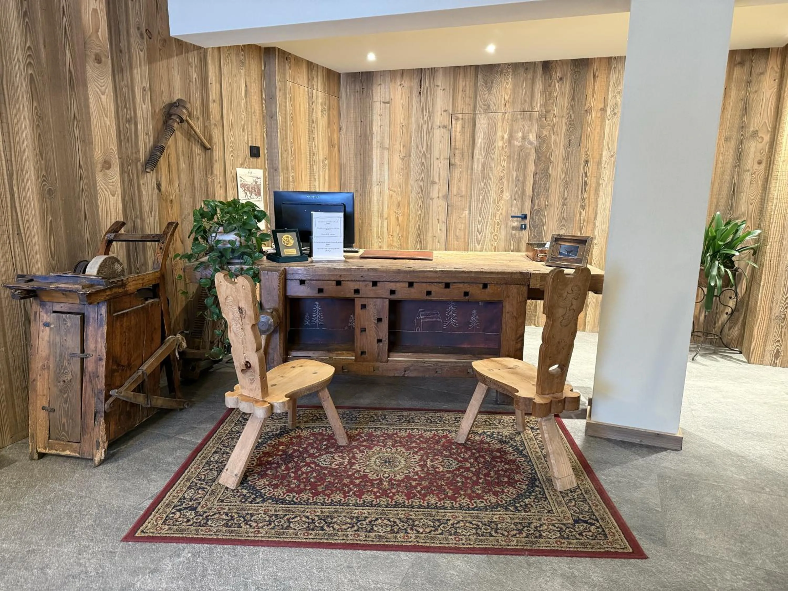 Lobby or reception in Hotel Vallechiara