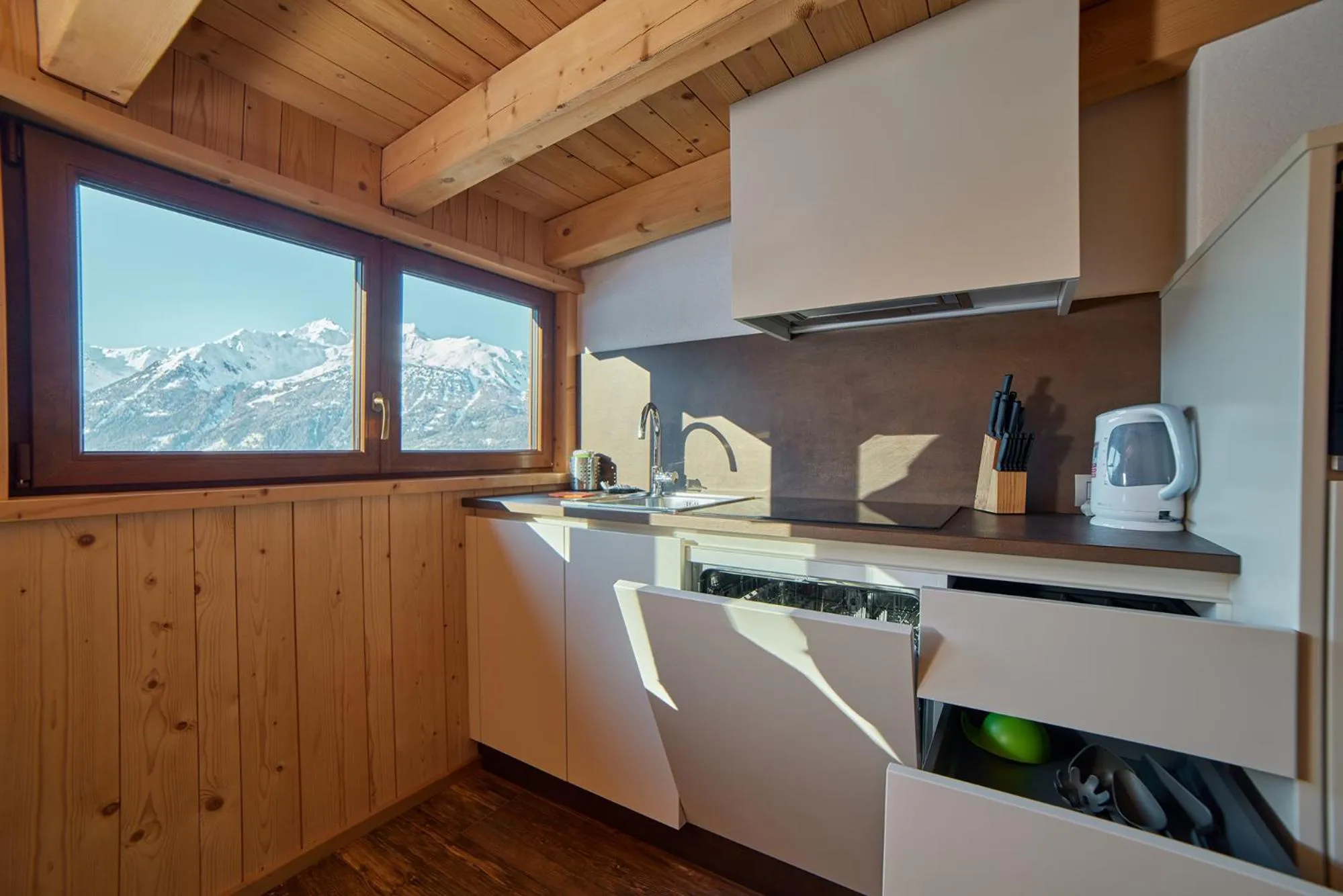 stove in Hotel Vallechiara
