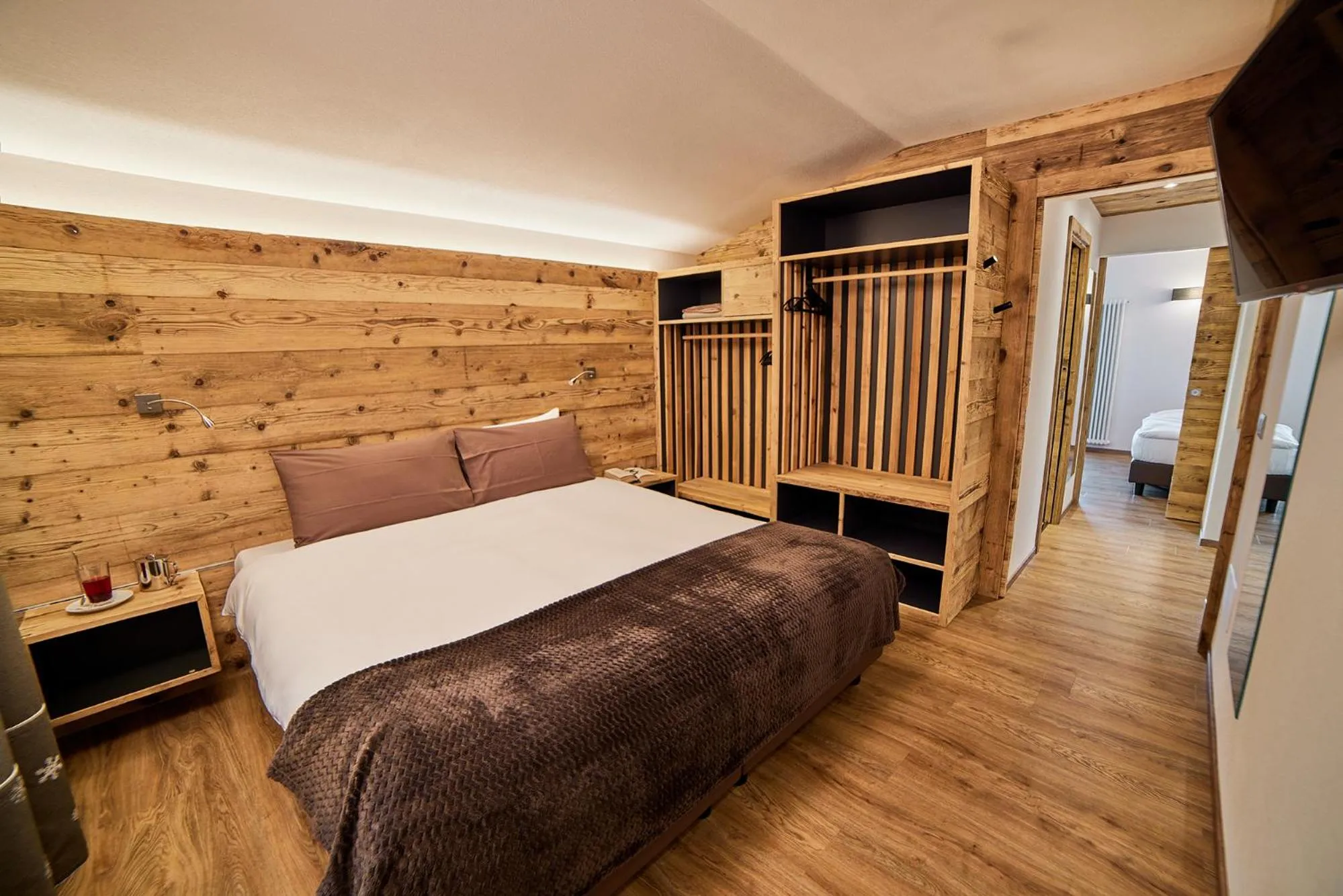 Bed in Hotel Vallechiara