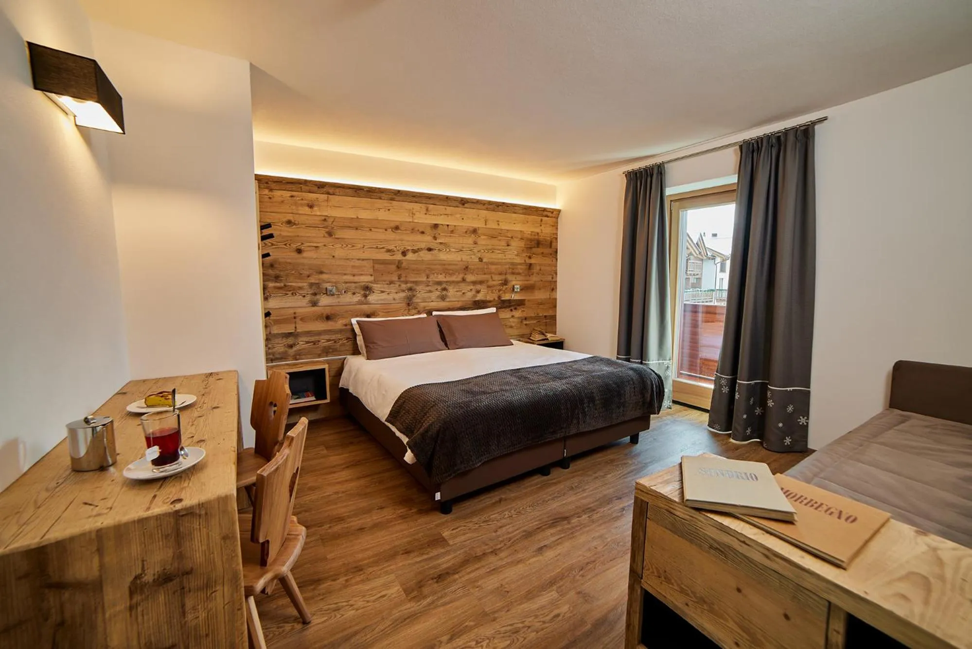 Bedroom, Bed in Hotel Vallechiara