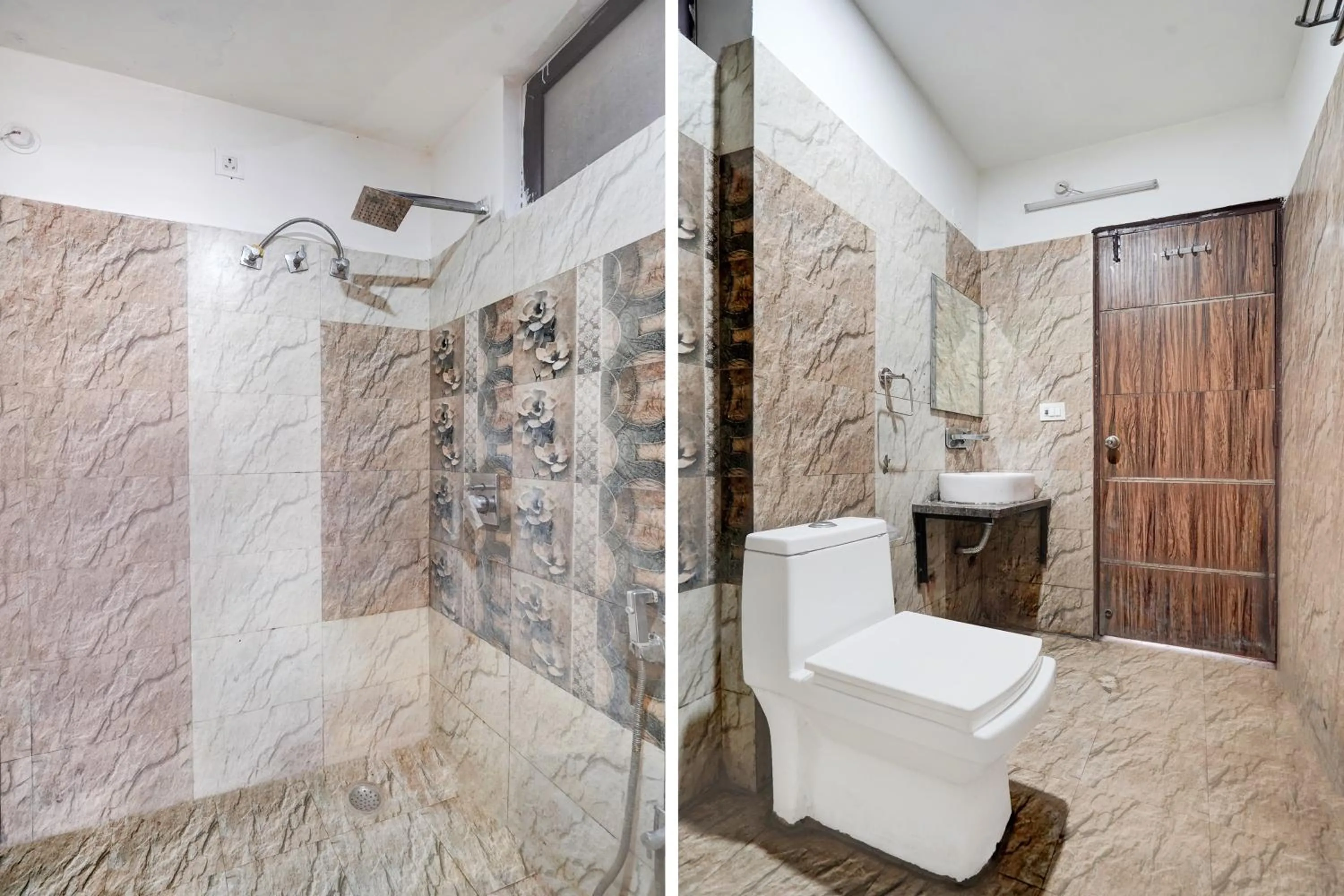 Bathroom in Super Hotel O GMS Road Near Bus Stand