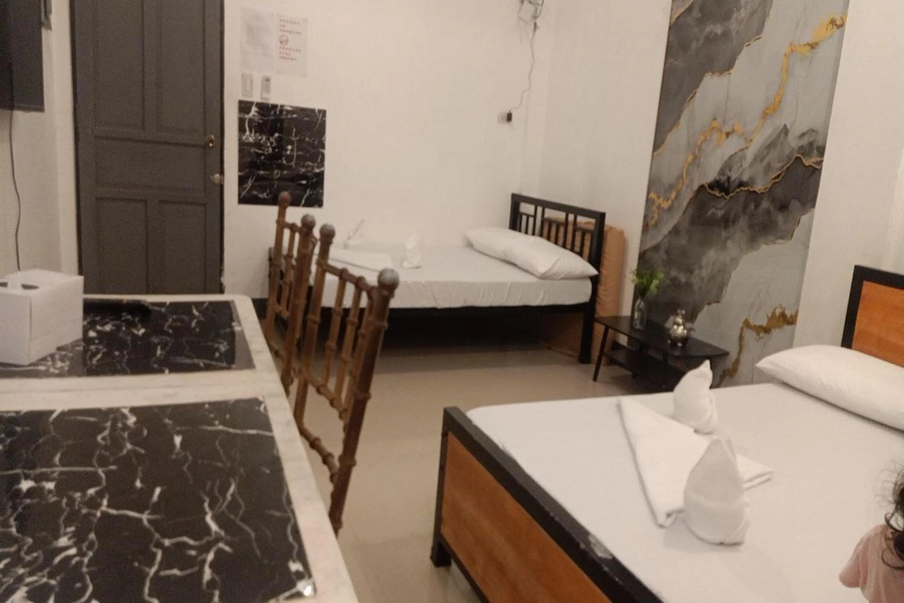 Bed in Hotel Villarte Fort Pampanga