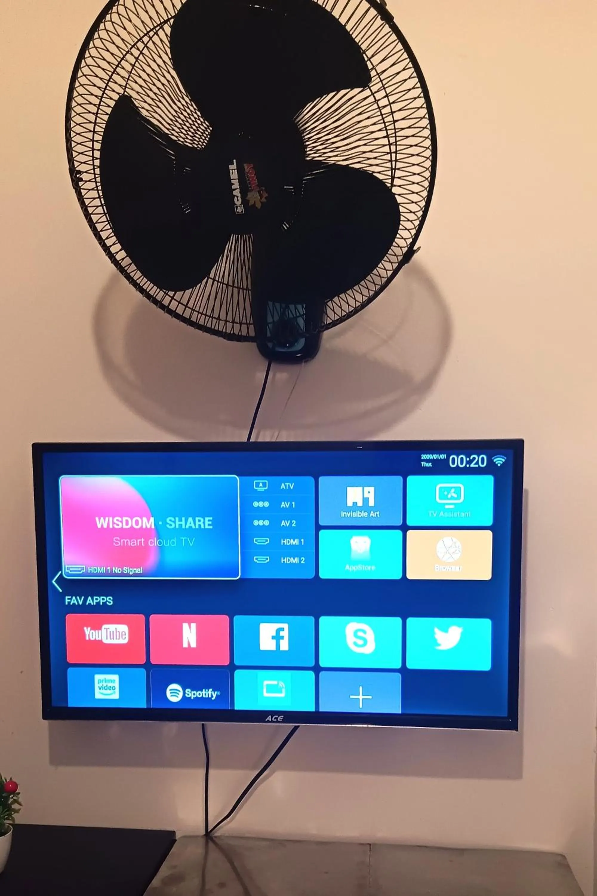 TV and multimedia in Hotel Villarte