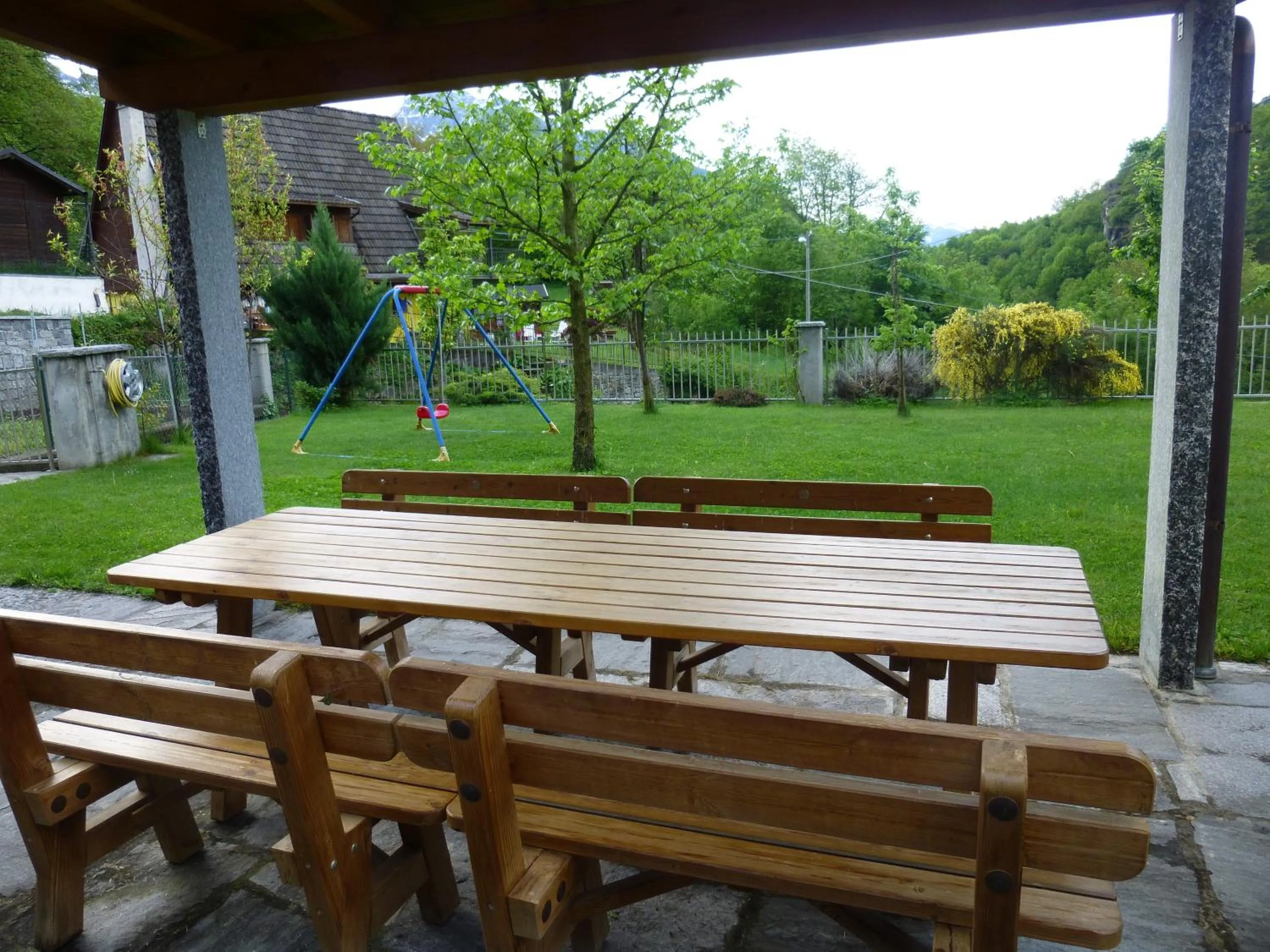 Garden in B&B La Beula