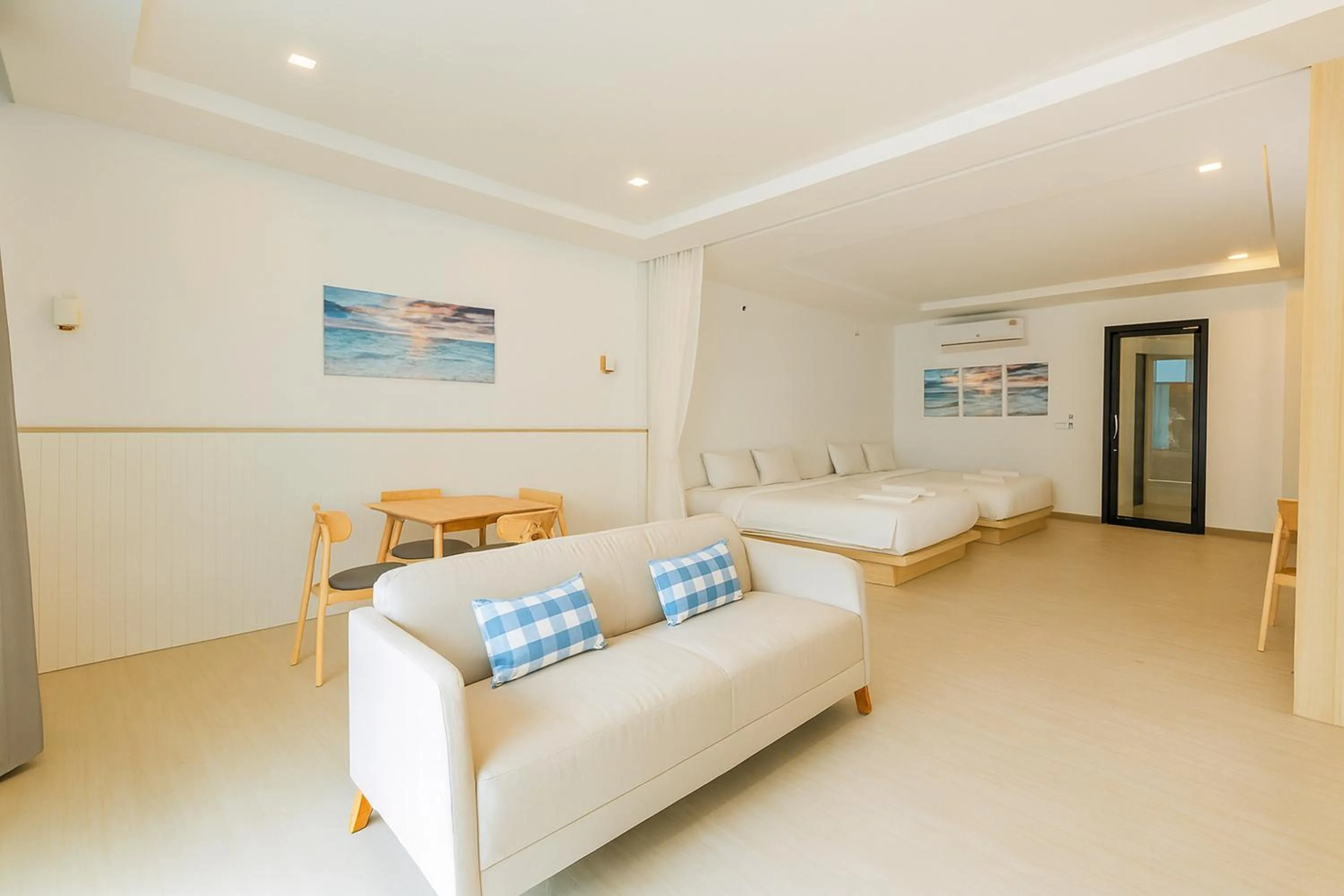 Bed in Sea Side at Ao Nang Landmark Night Market Krabi