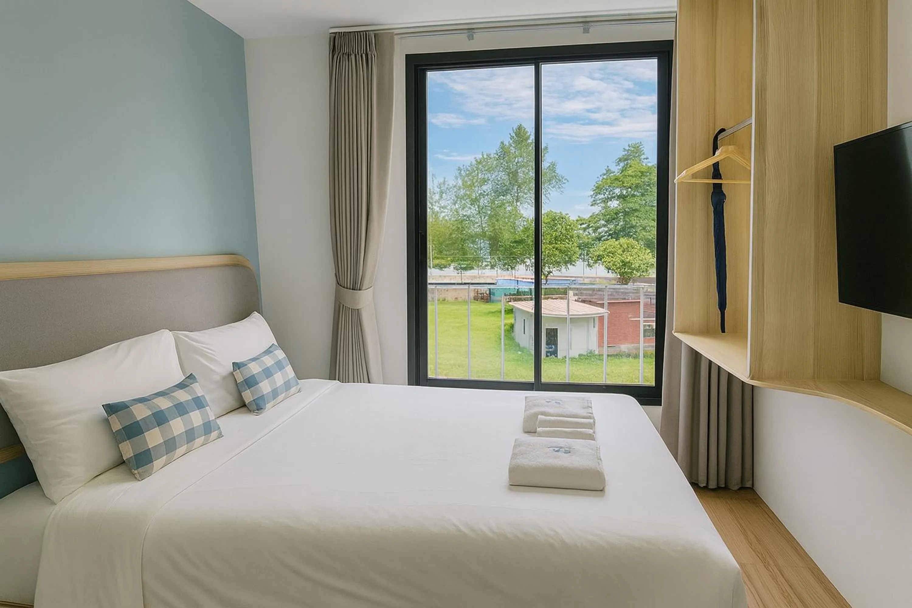 Bed in Sea Side at Ao Nang Landmark Night Market Krabi