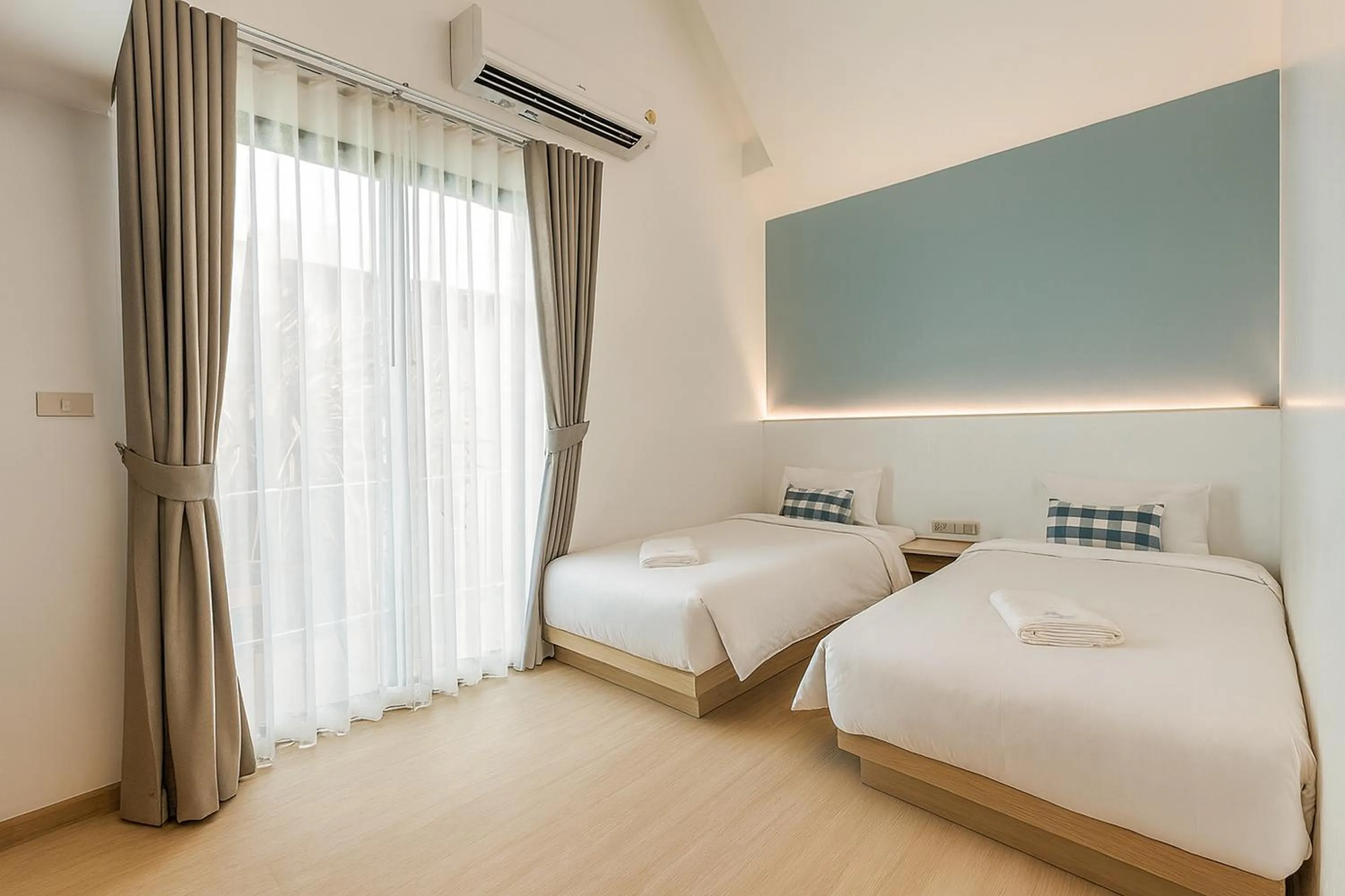 Bed in Sea Side at Ao Nang Landmark Night Market Krabi