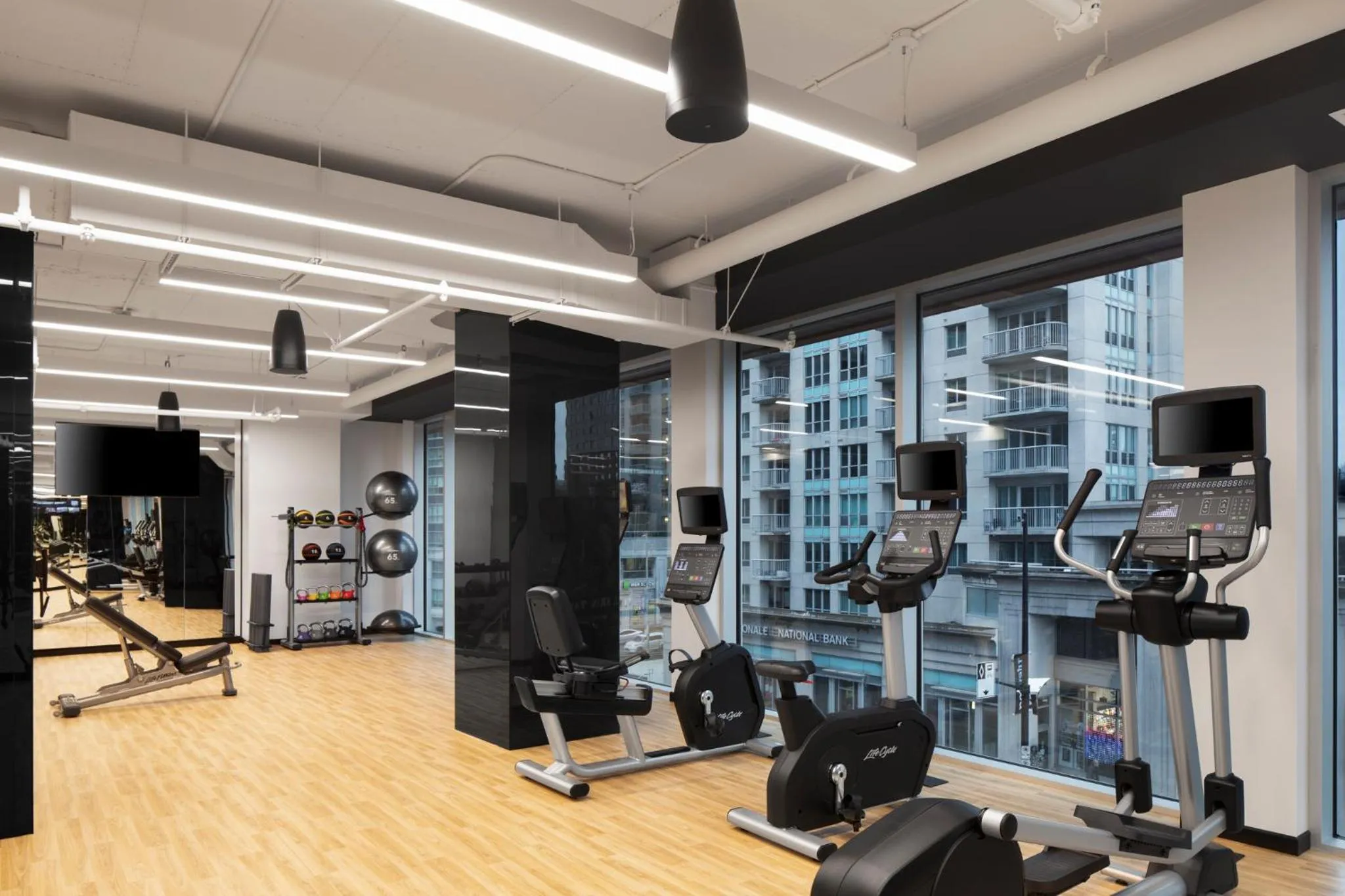 Fitness centre/facilities in AC Hotel by Marriott Ottawa Downtown
