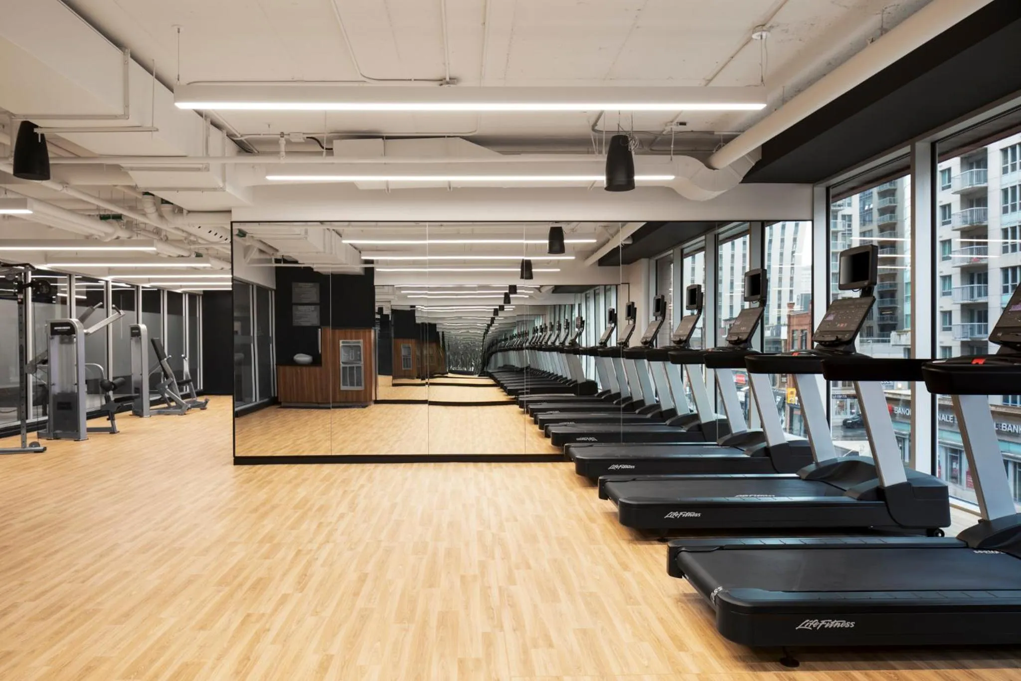 Fitness centre/facilities in AC Hotel by Marriott Ottawa Downtown