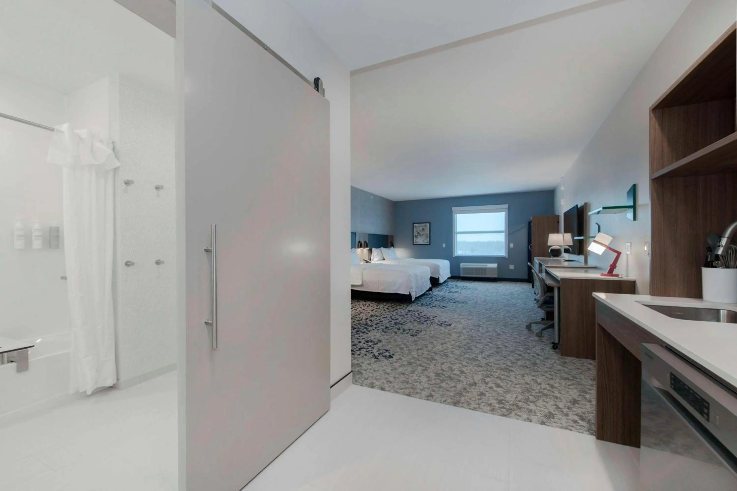 Bed in Home2 Suites By Hilton Lumberton