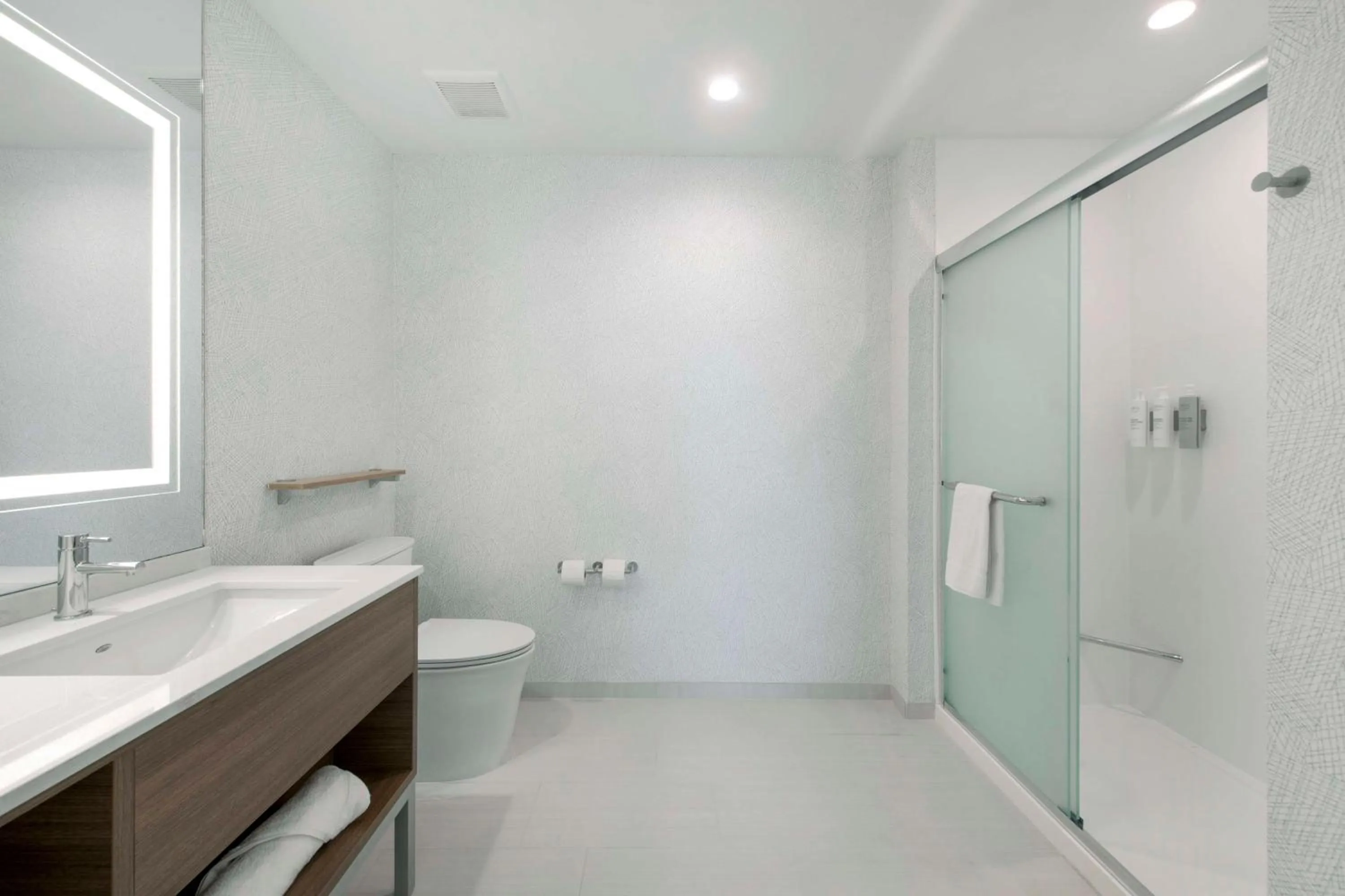 Bathroom in Home2 Suites By Hilton Lumberton