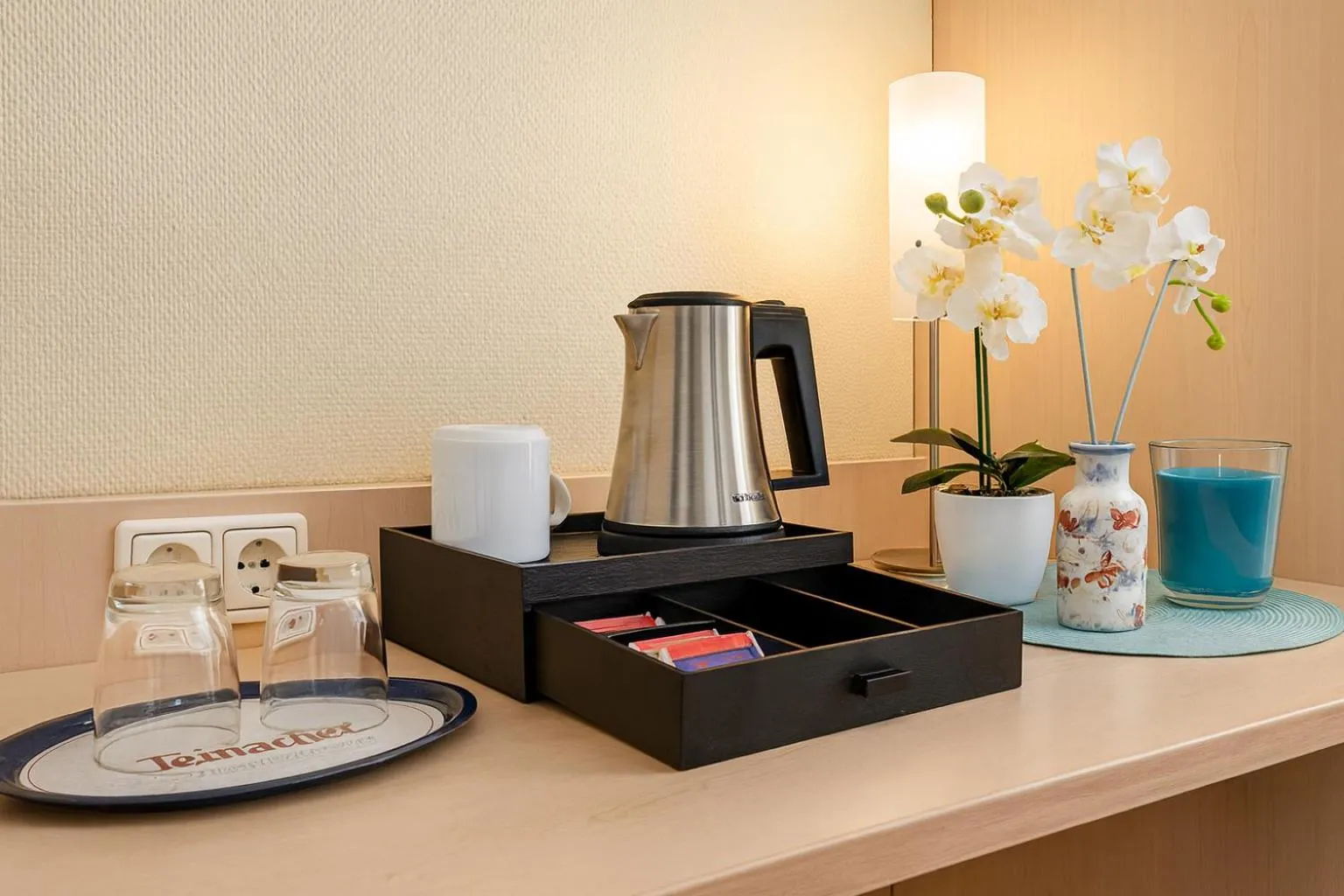 Coffee/tea facilities in AR Boutique Hotel Mannheim