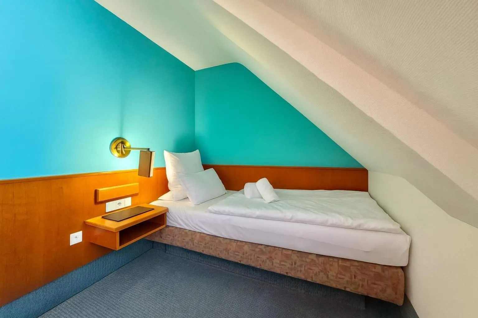 Bed in AR Boutique Hotel Mannheim