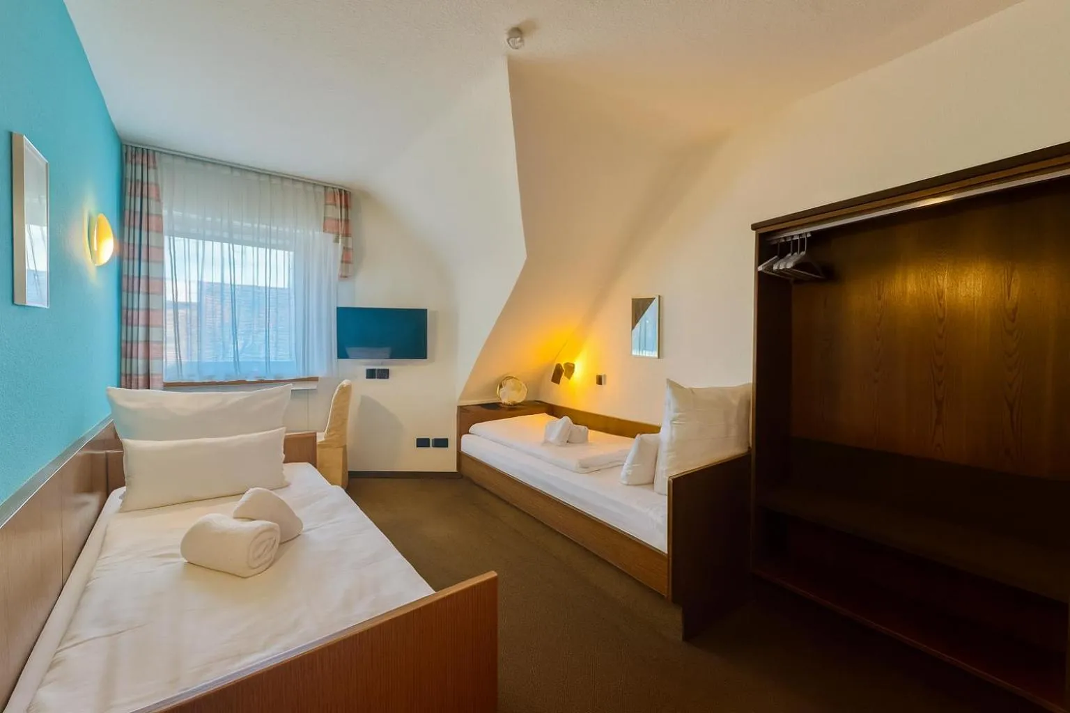 Bed in AR Boutique Hotel Mannheim