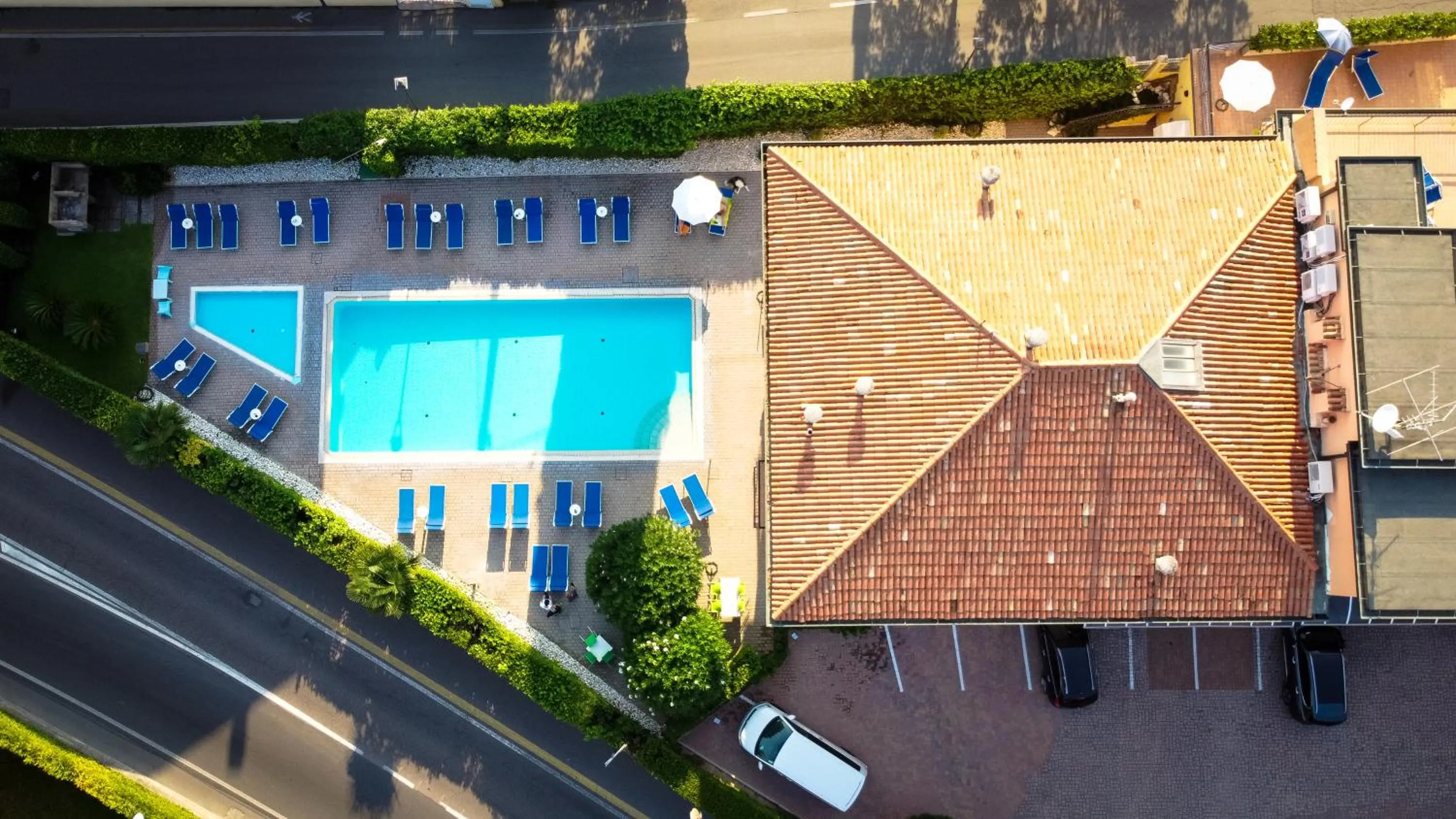 Bird's eye view in Residence Beatrix