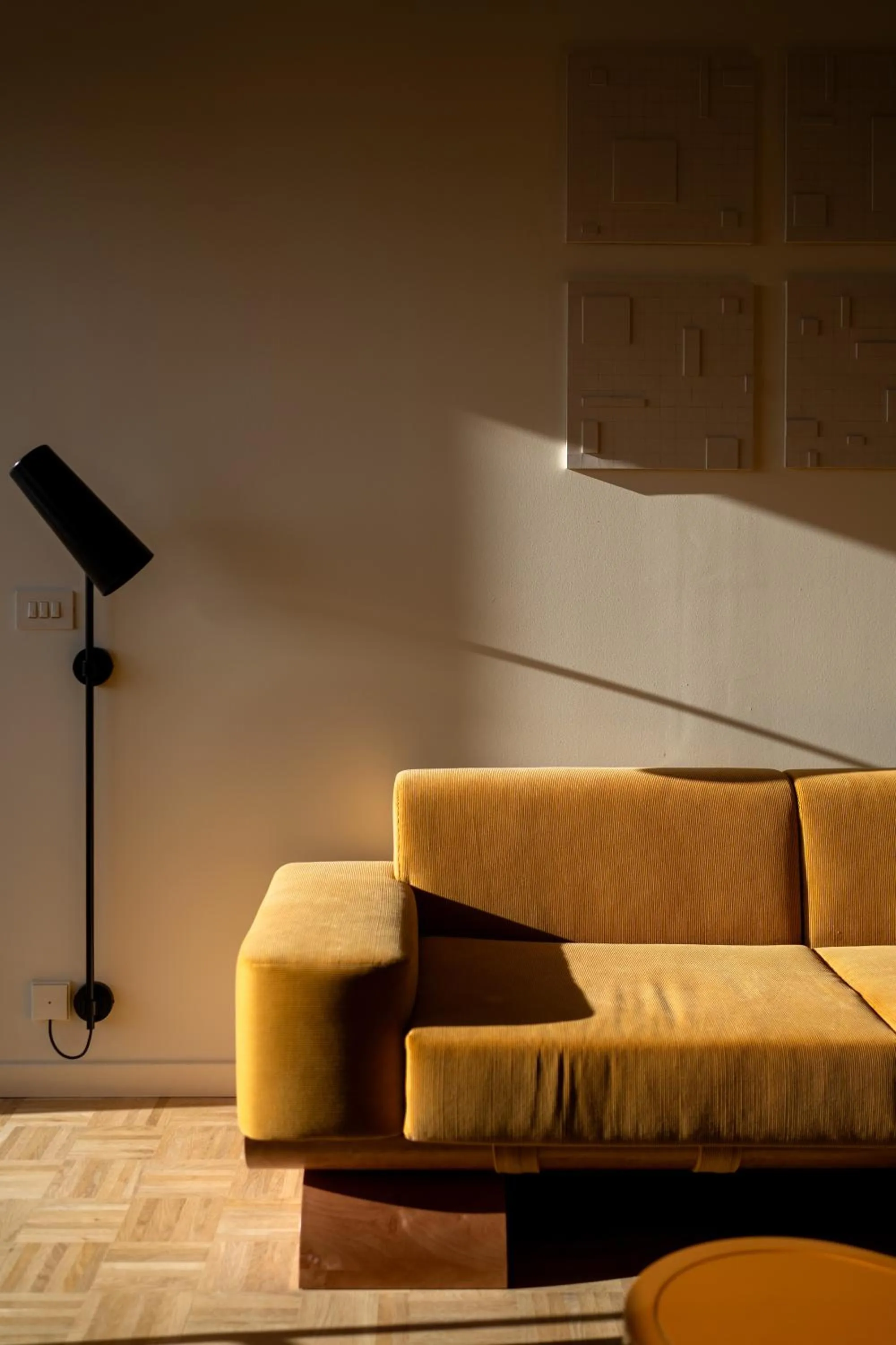 Living room in The Standard, Brussels