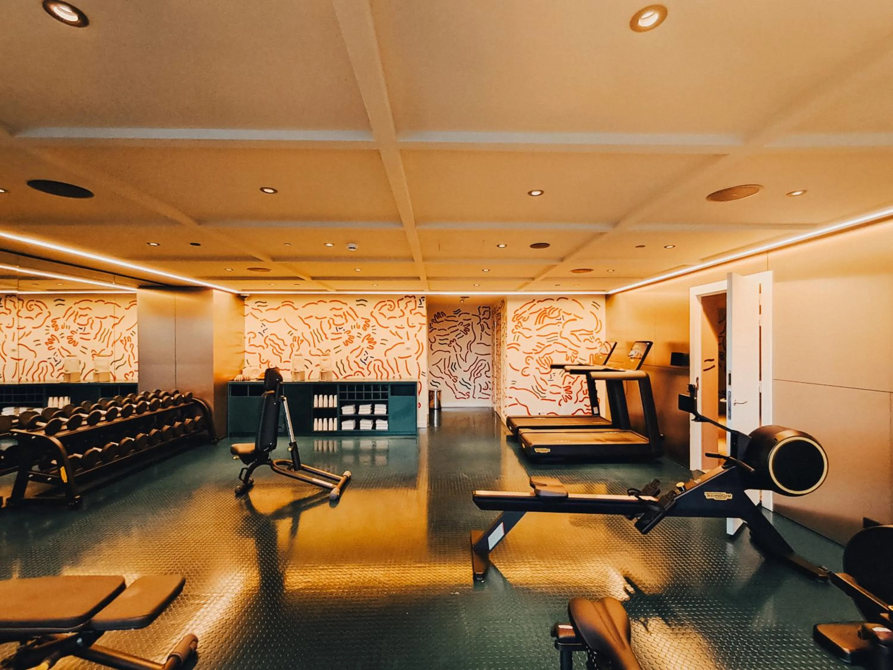 Fitness centre/facilities in The Standard, Brussels